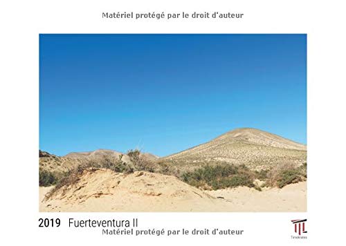Fuerteventura II 2019 - Édition blanche - Calendrier mural Timokrates, calendrier photo, calendrier photo - DIN A3 (42 x 30 cm) book