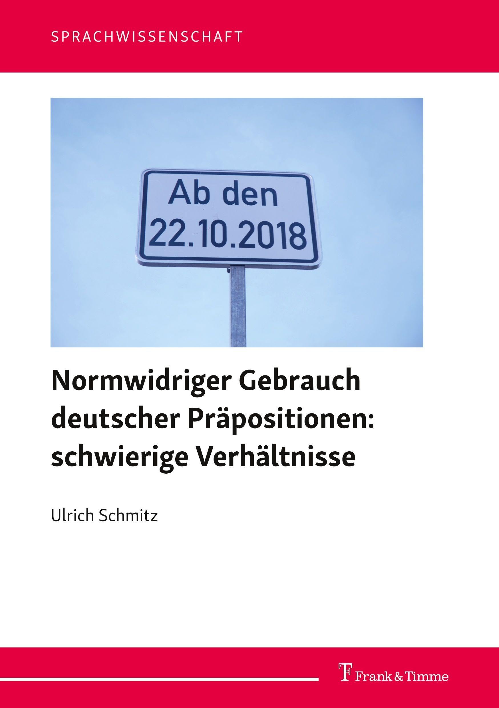 Normwidriger Gebrauch deutscher Präpositionen: schwierige Verhältnisse Social Sciences
