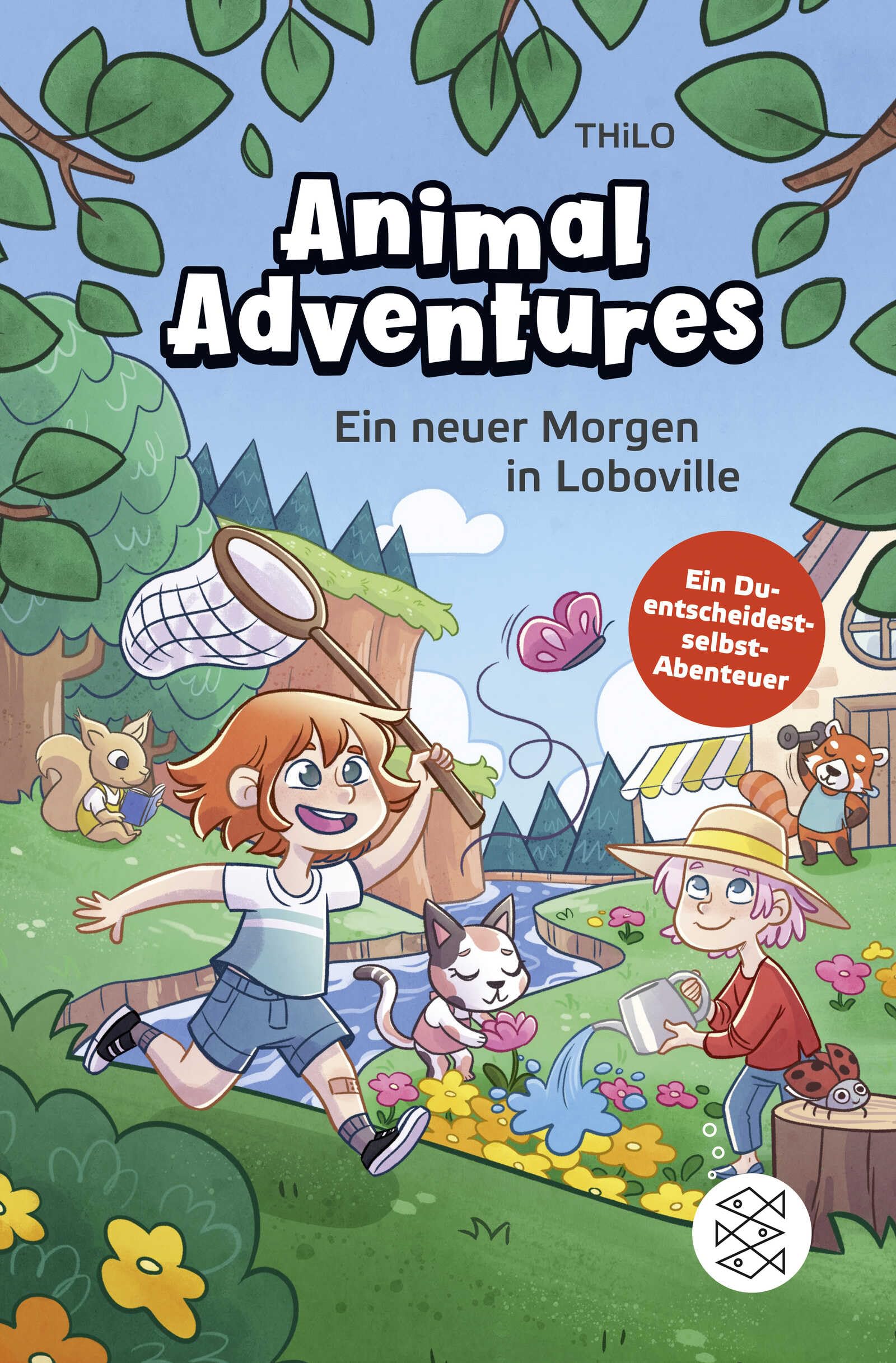 Animal Adventures – Ein neuer Morgen in Loboville: Ein Du-entscheidest-selbst-Buch für Fans von Animal Adventure-Spielen Contemporary literature