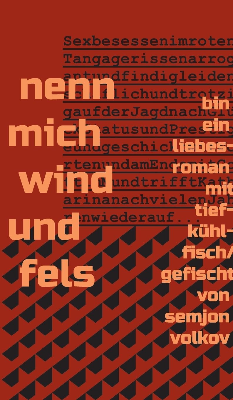 nenn mich wind und fels: bin ein liebesroman mit tiefkühlfisch Contemporary literature