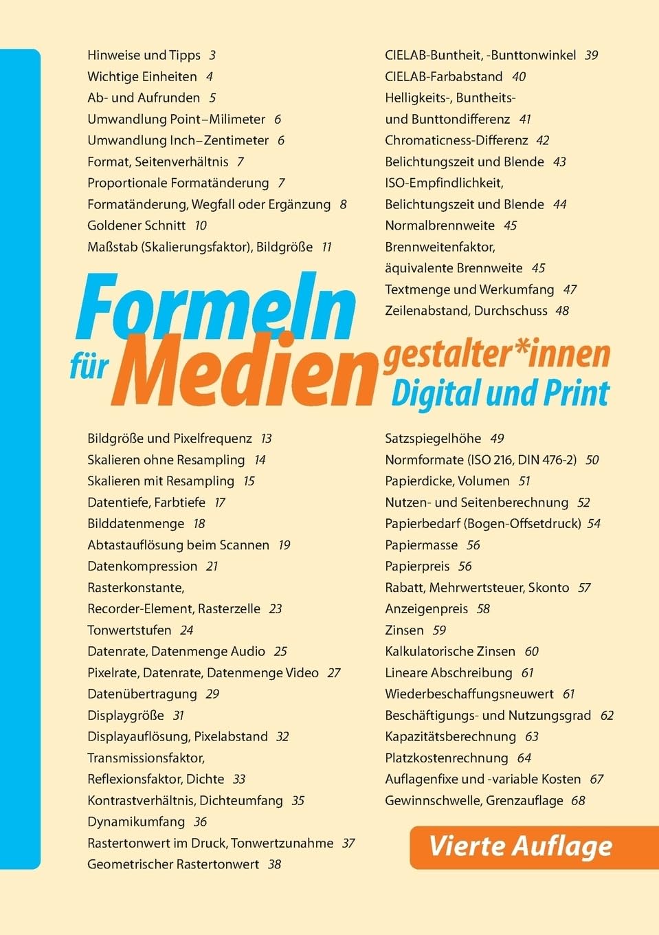 Formeln für Mediengestalter*innen Digital und Print Business & Technology