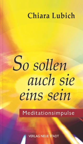Product Image: So sollen auch sie eins sein