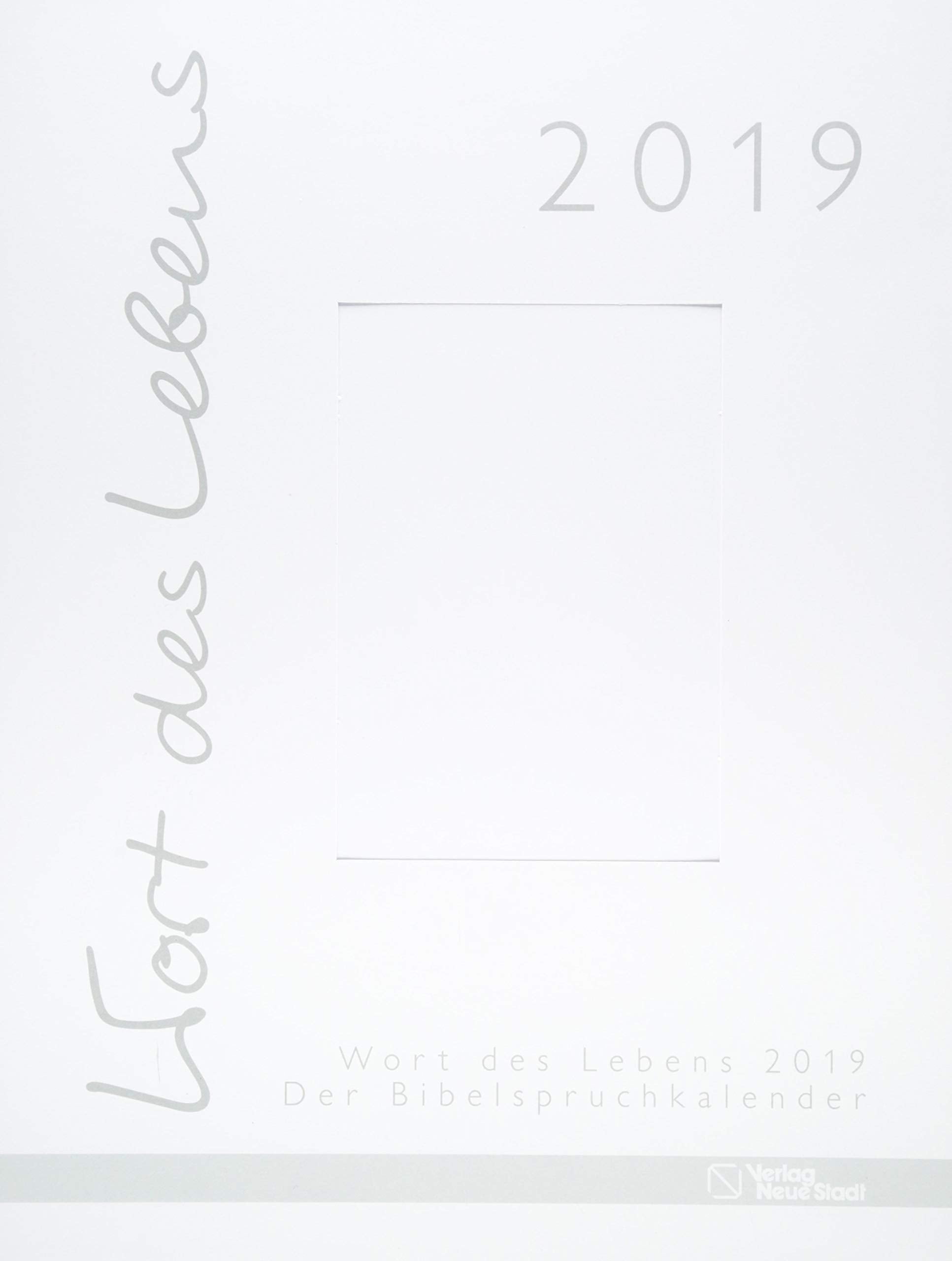 Wort des Lebens 2019 - Der Bibelspruchkalender: Ohne Karten zum Selbstbestücken Leisure, Home & Garden