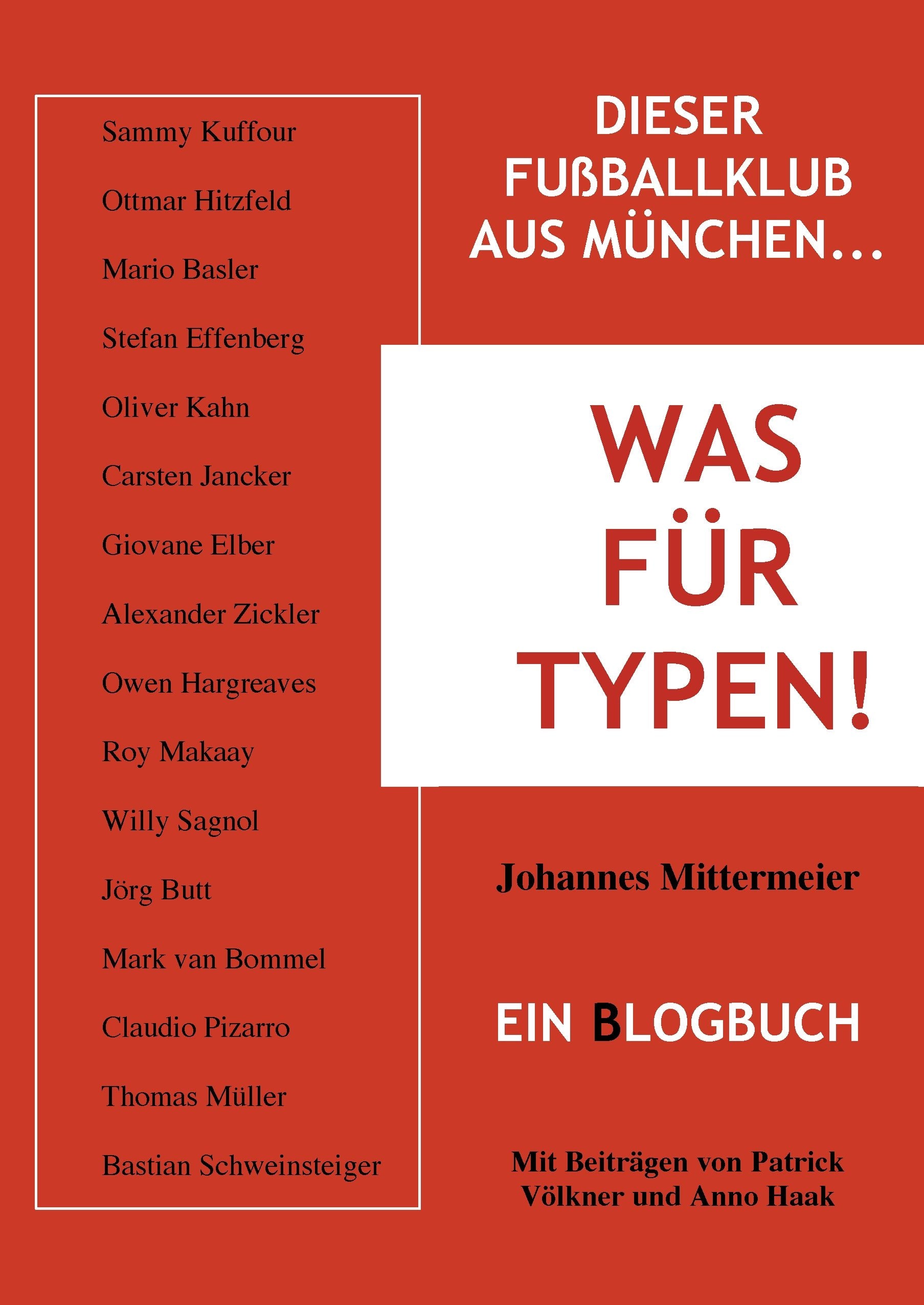 Was für Typen!: Dieser Fußballklub aus München... Ein Blogbuch Contemporary literature
