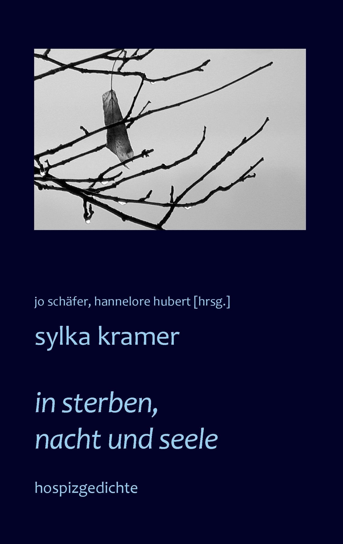 in sterben, nacht und seele: hospizgedichte Contemporary literature