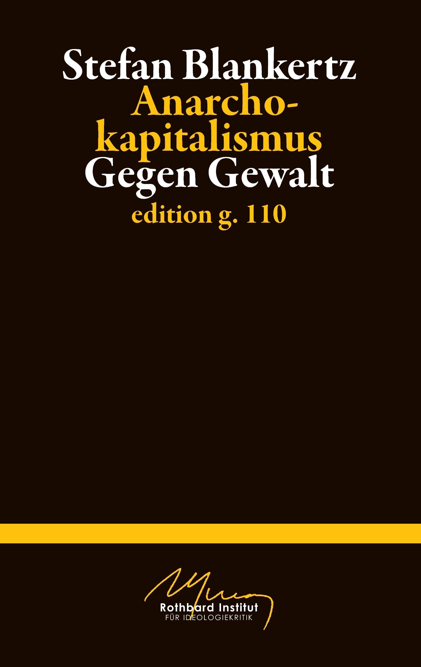 Product Image: Anarchokapitalismus