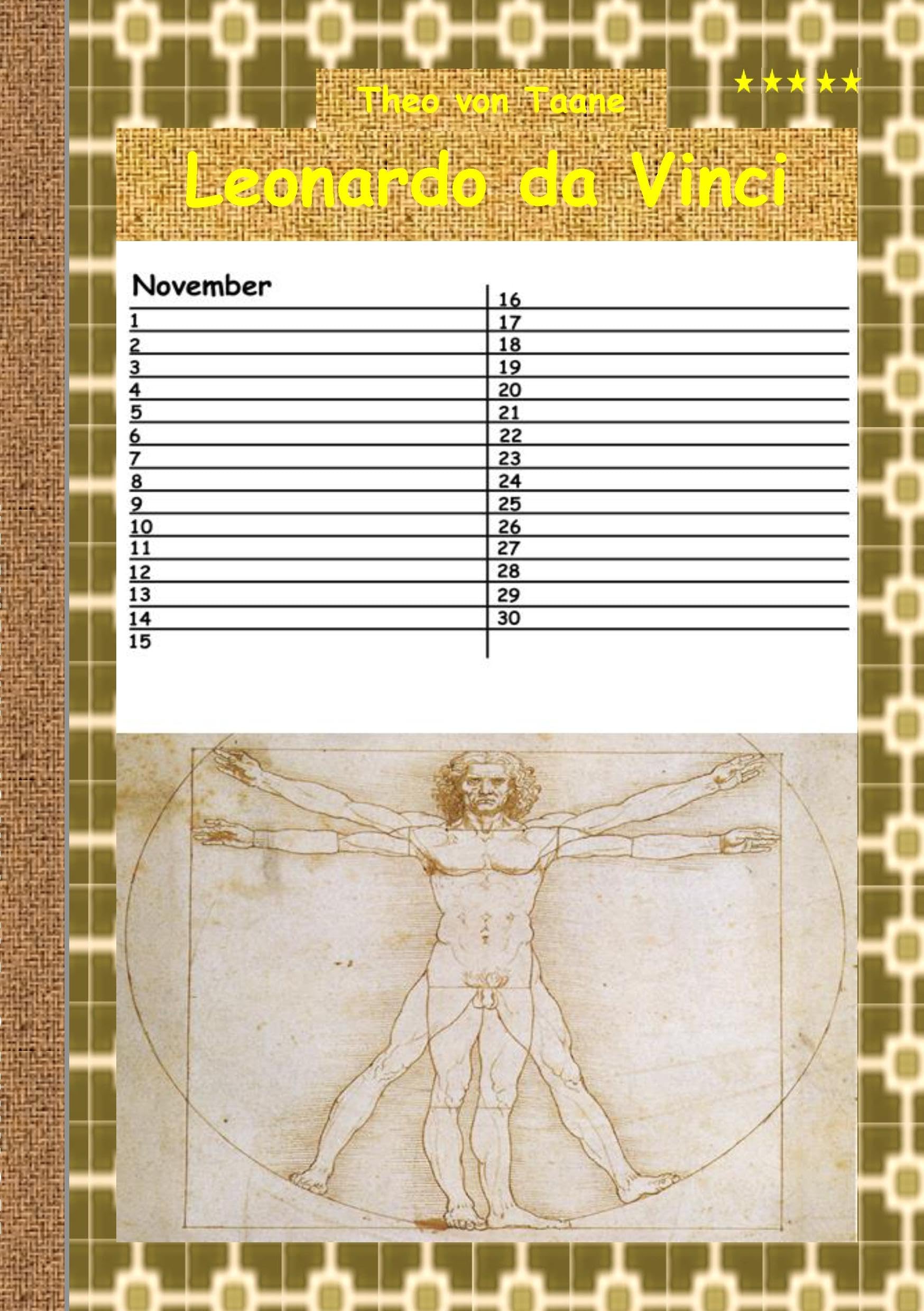 Leonardo da Vinci - Kalender: Immerwährender/ewiger Kalender mit Zeichnungen von Leonardo da Vinci Contemporary literature