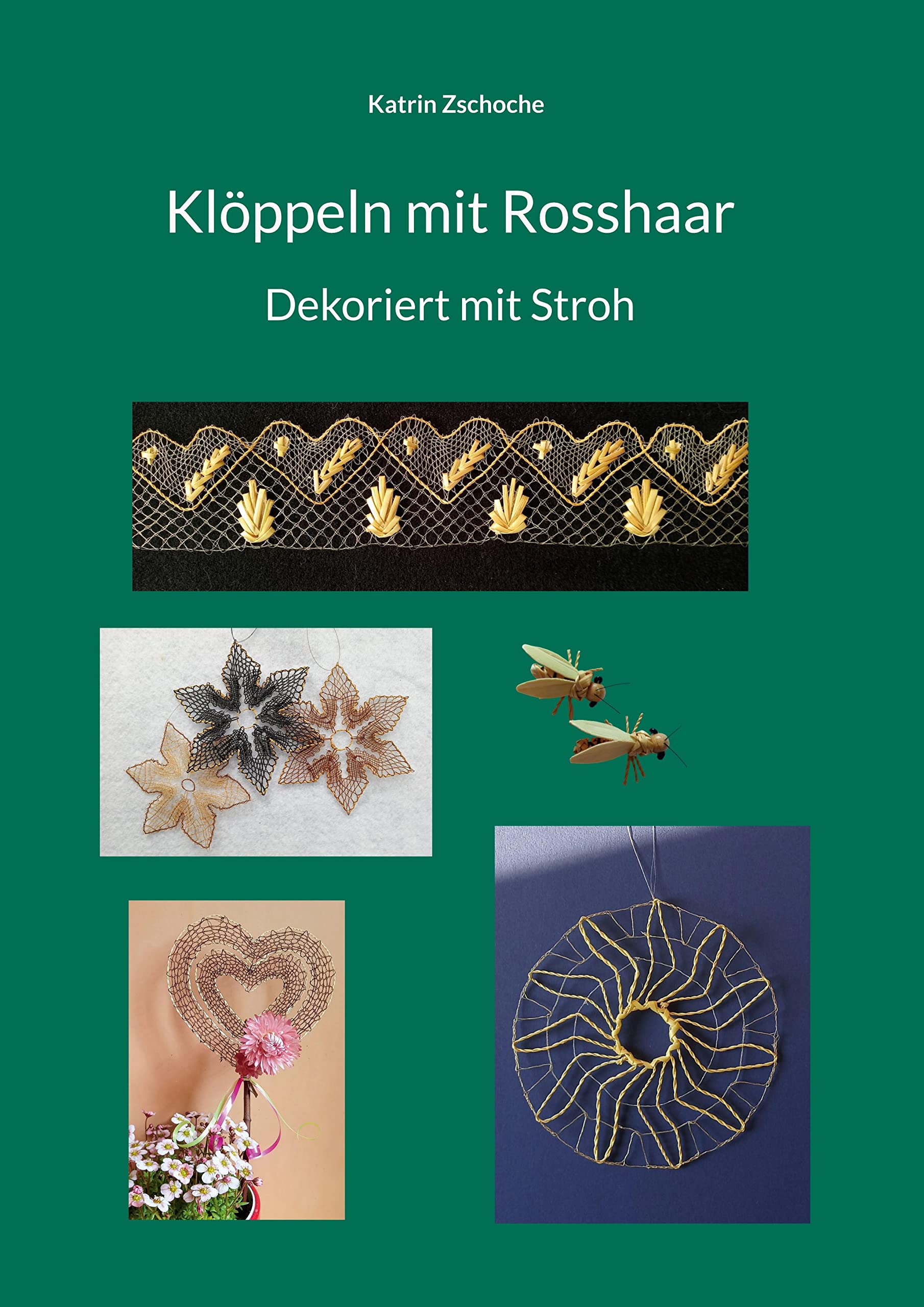 Klöppeln mit Rosshaar Dekoriert mit Stroh Hobbies & Crafts
