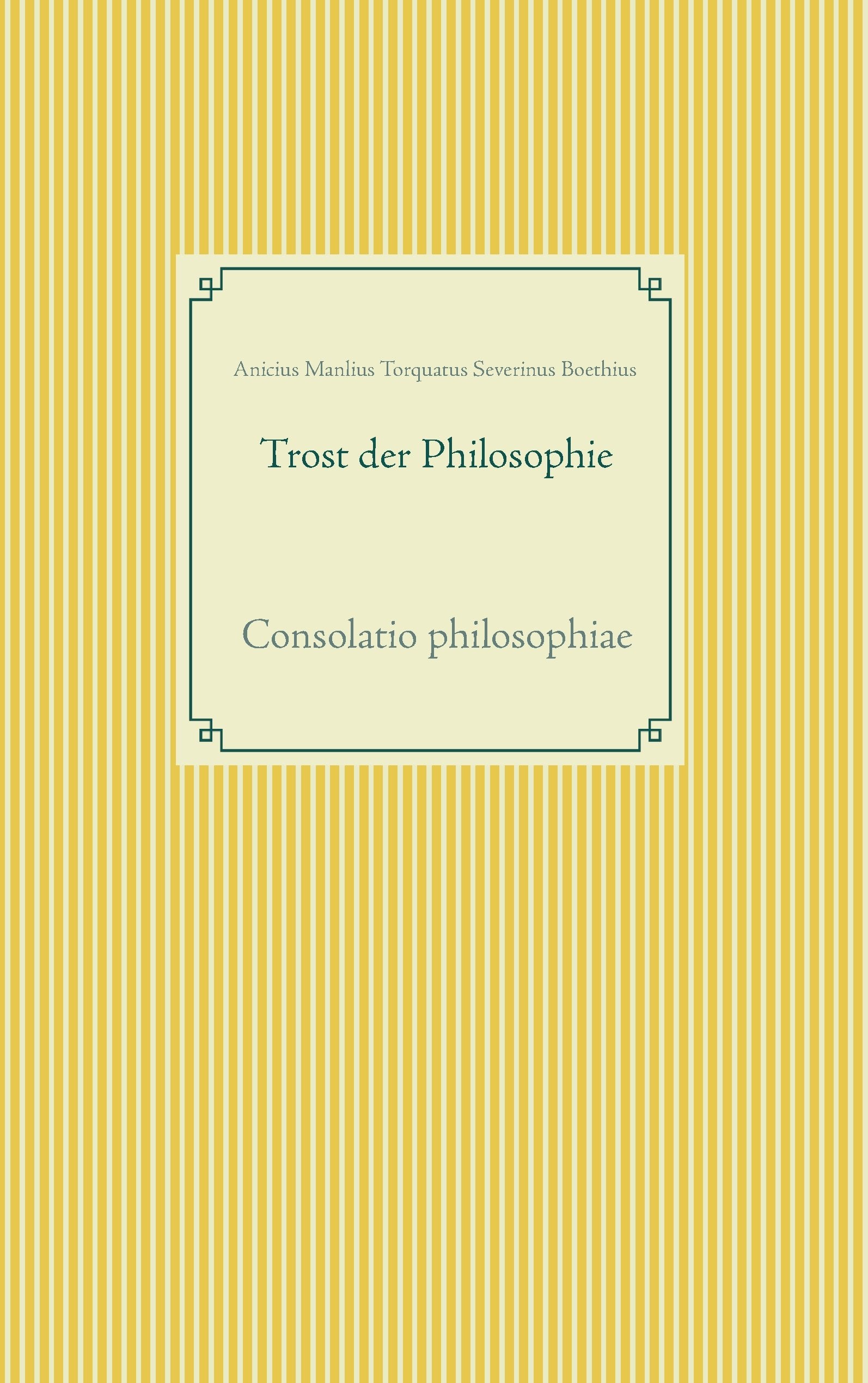 Trost der Philosophie Philosophy