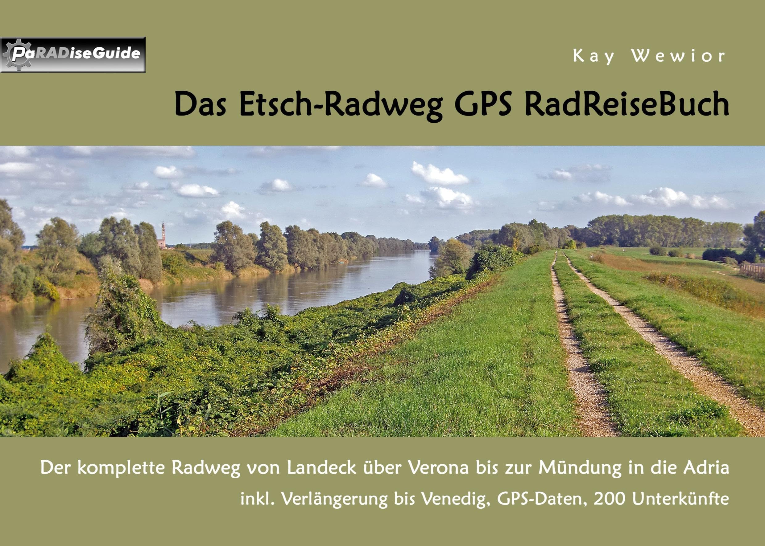 Das Etsch-Radweg GPS RadReiseBuch Leisure, Home & Garden