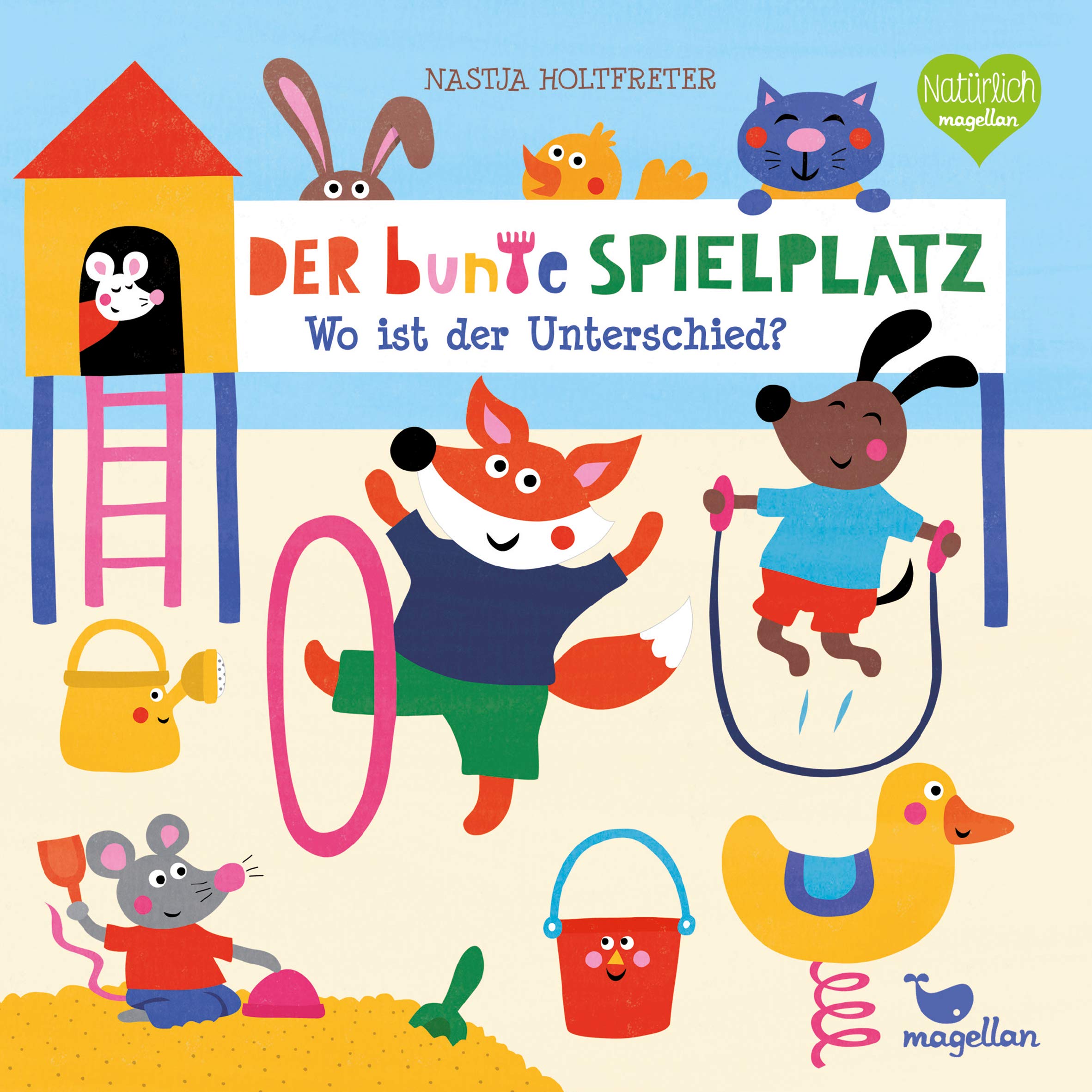 Der bunte Spielplatz - Wo ist der Unterschied? (Bunte Welt) Children's books