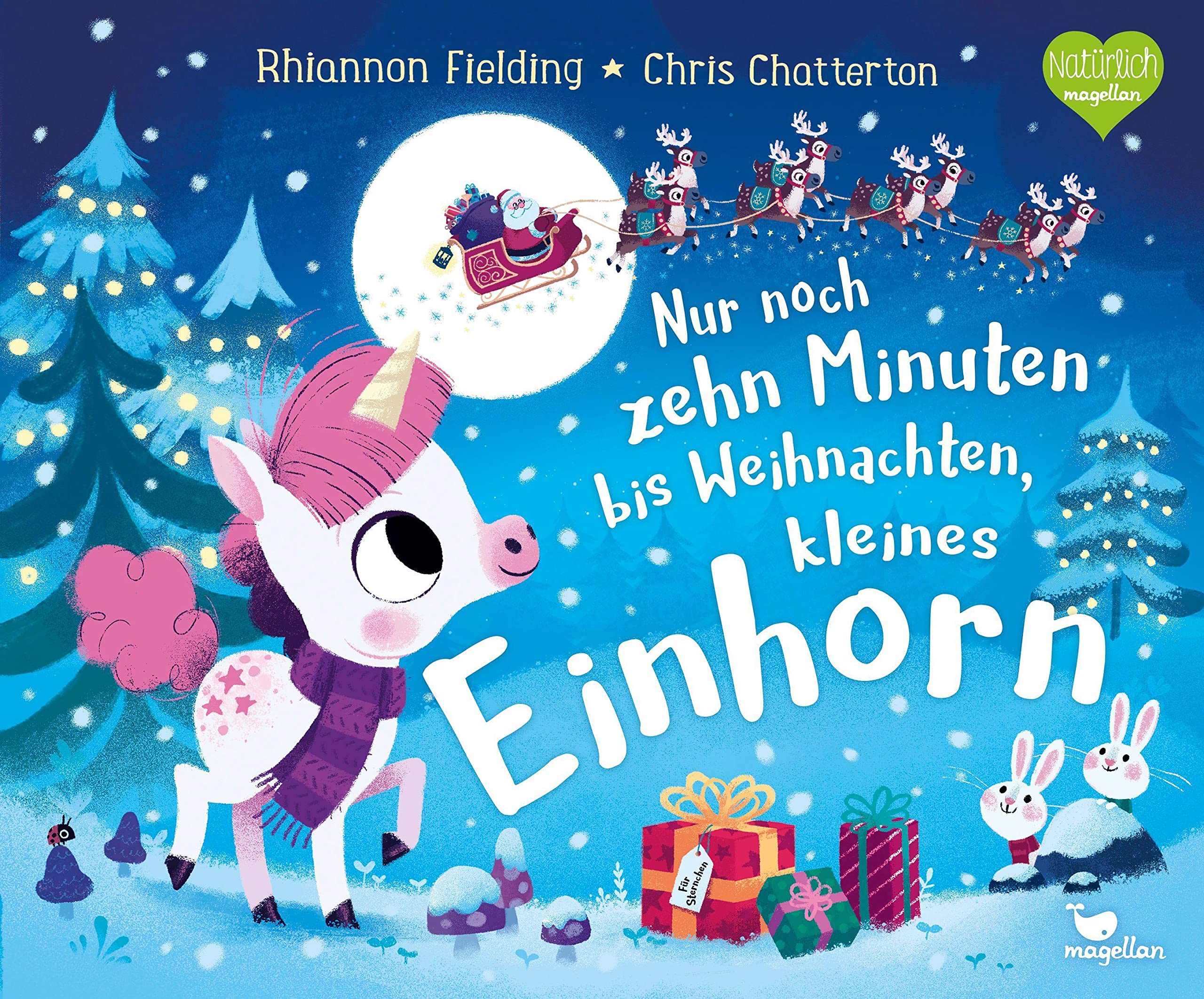Nur noch zehn Minuten bis Weihnachten, kleines Einhorn Children's books