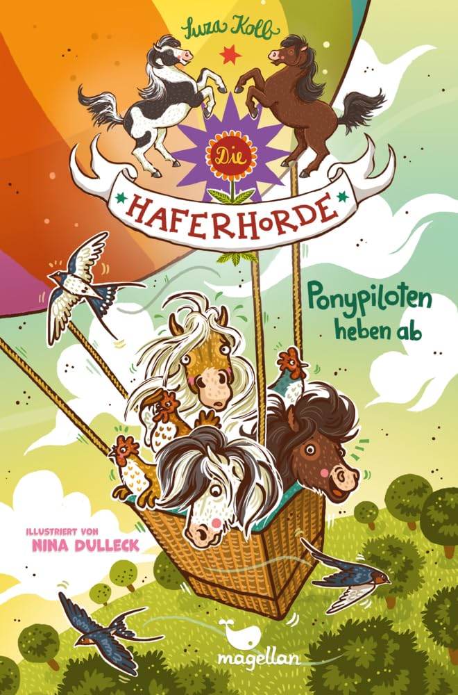 Die Haferhorde - Ponypiloten heben ab: Band 22 der lustigen Pferdeabenteuer für Kinder ab 8 Jahren Novels & Short Stories