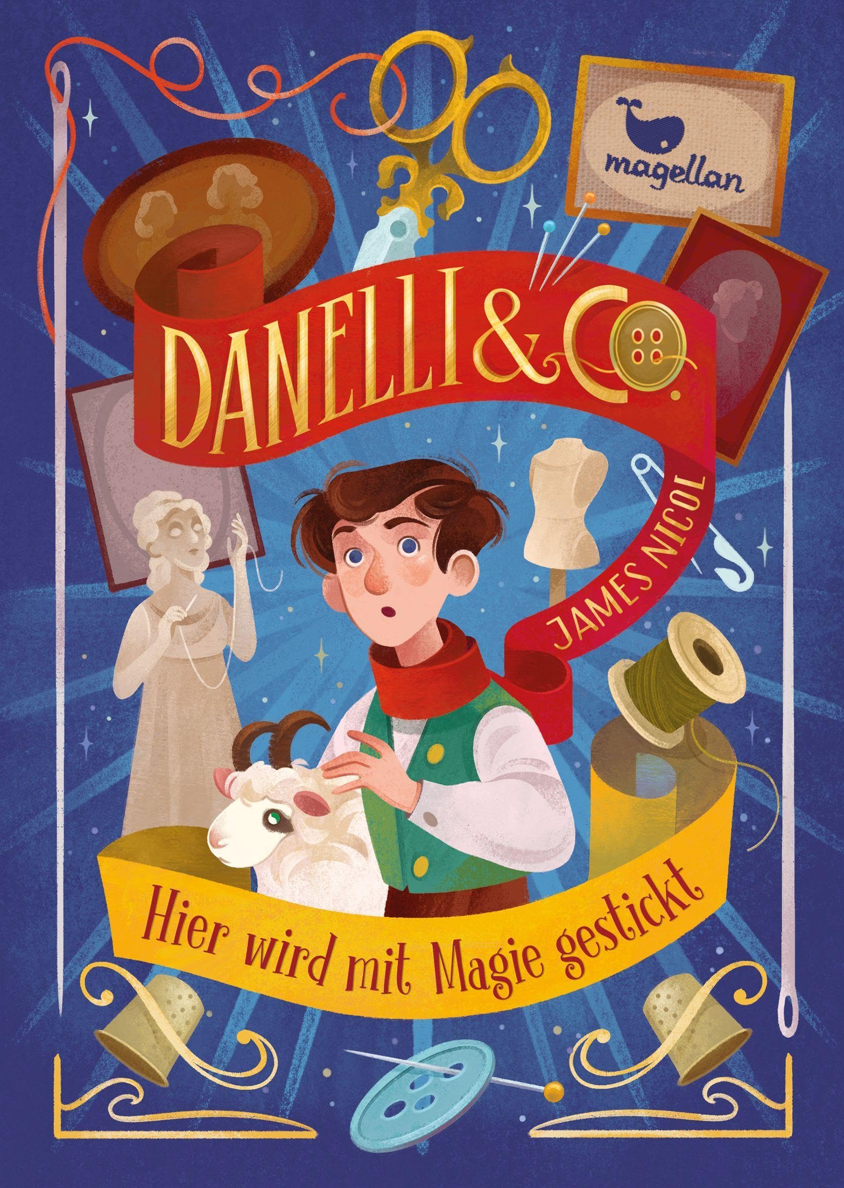 Danelli & Co. - Hier wird mit Magie gestickt Hobbies & Crafts Books