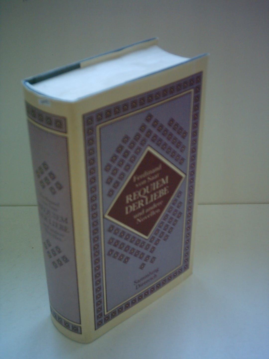 Requiem der Liebe und andere Novellen (Livre en allemand) book
