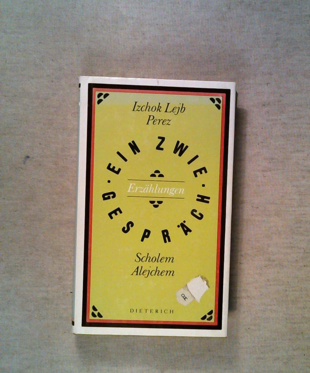 Ein Zwiegespräch - Erzählungen Books