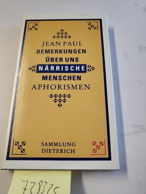 Bemerkungen über uns närrische Menschen Books
