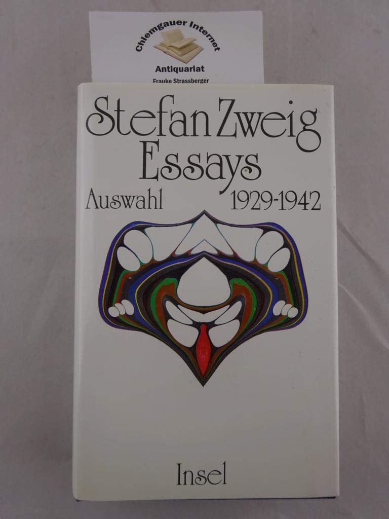 Essays. Auswahl 1929-1942 Books