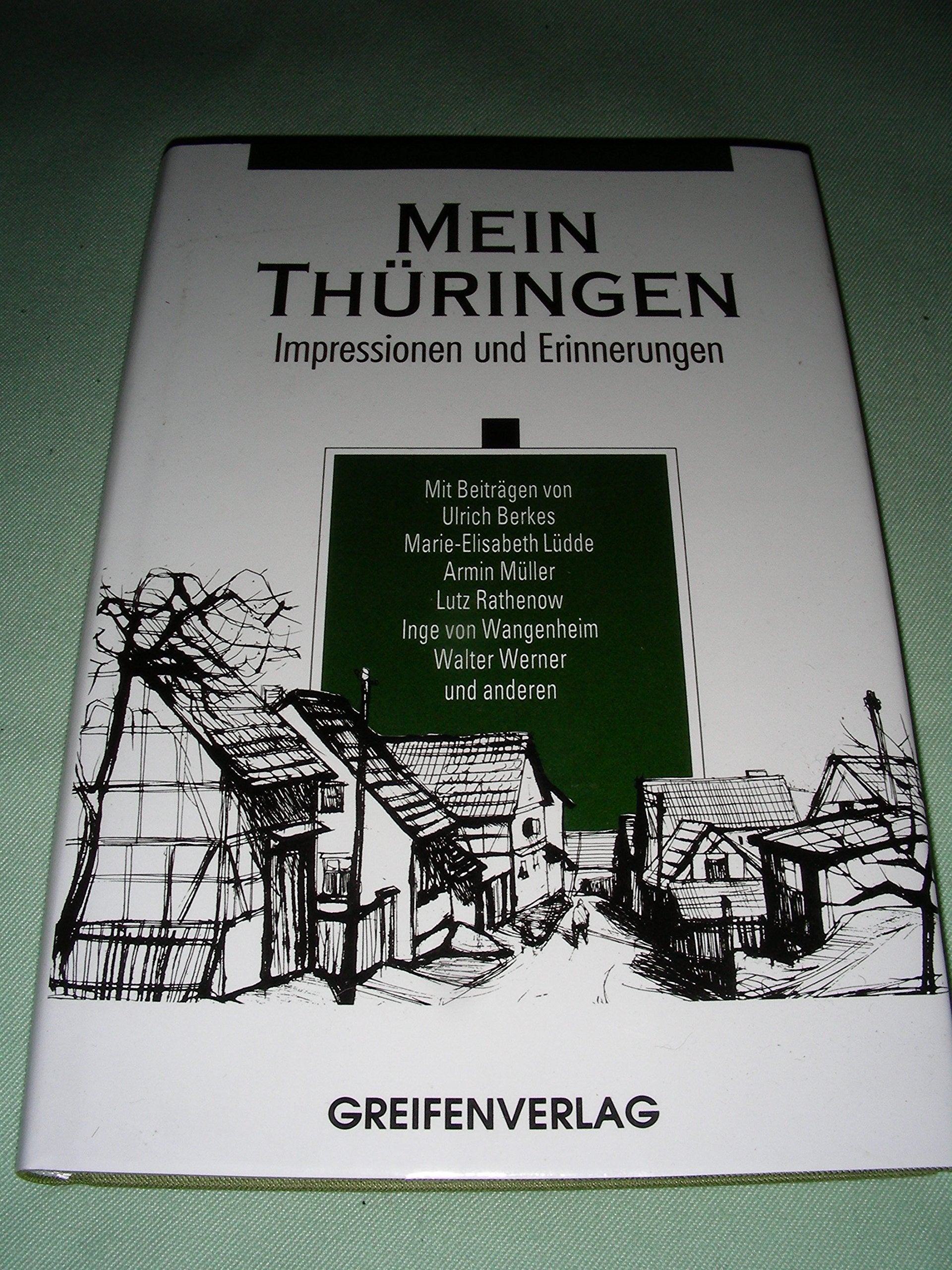 Product Image: Mein Thüringen. Impressionen und Erinnerungen