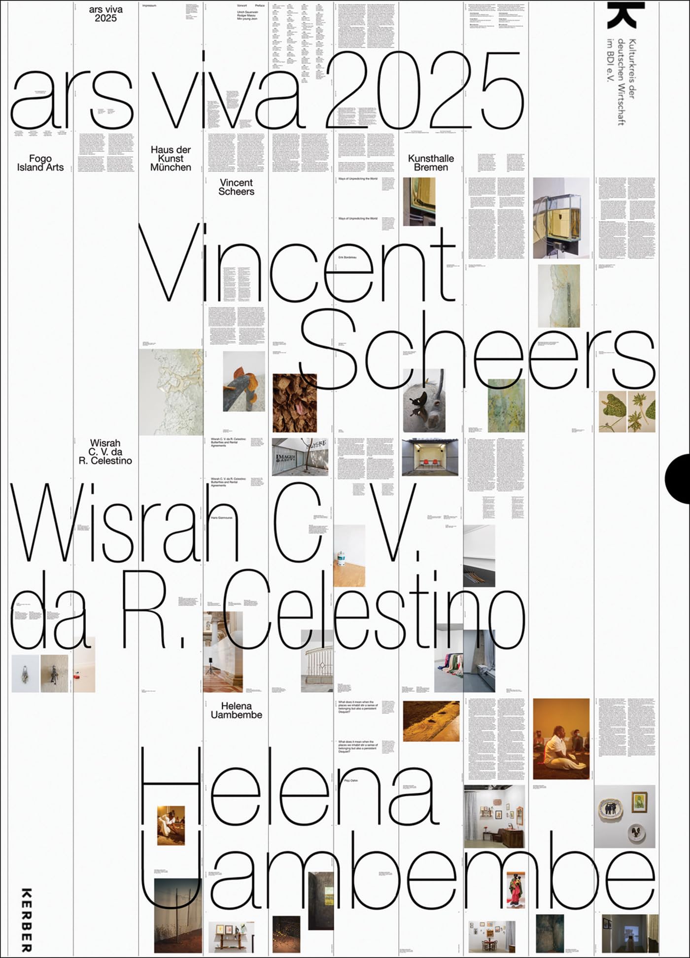 ars viva 2025: Wisrah C. V. da R. Celestino, Vincent Scheers, Helena Uambembe Film, Art & Culture