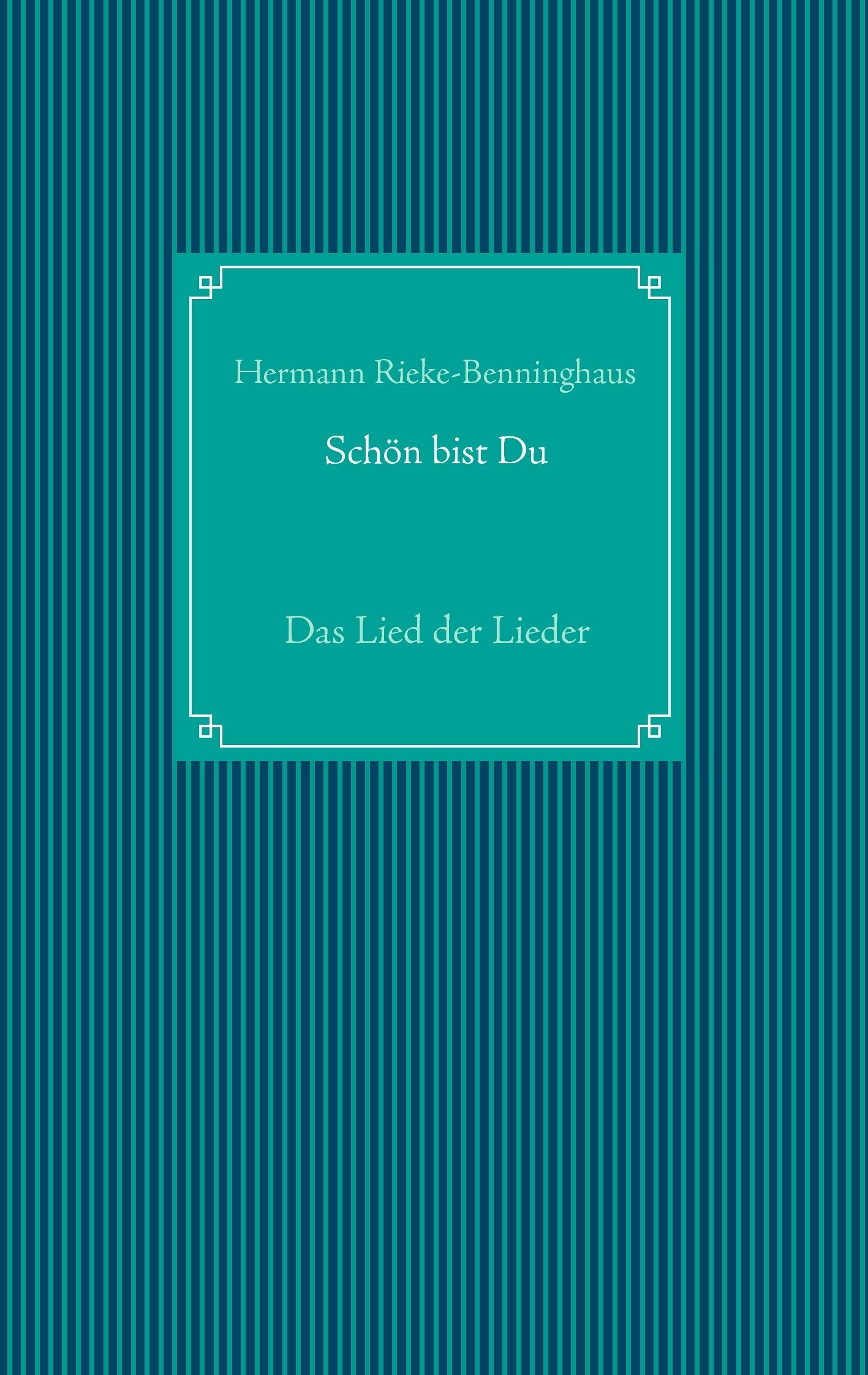 Schön bist Du: Das Lied der Lieder Contemporary literature