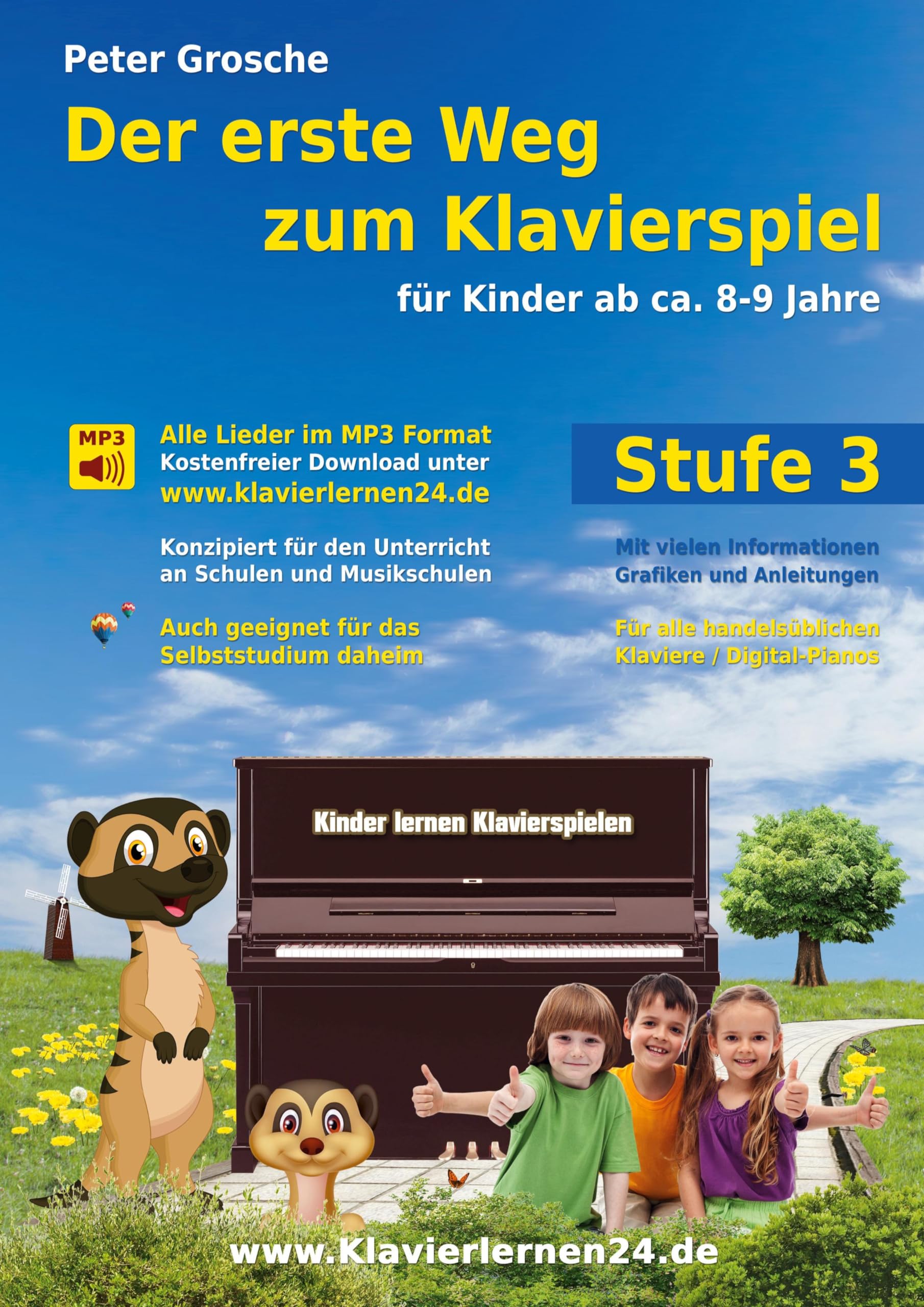 Der erste Weg zum Klavierspiel (Stufe 3) Arts & Music
