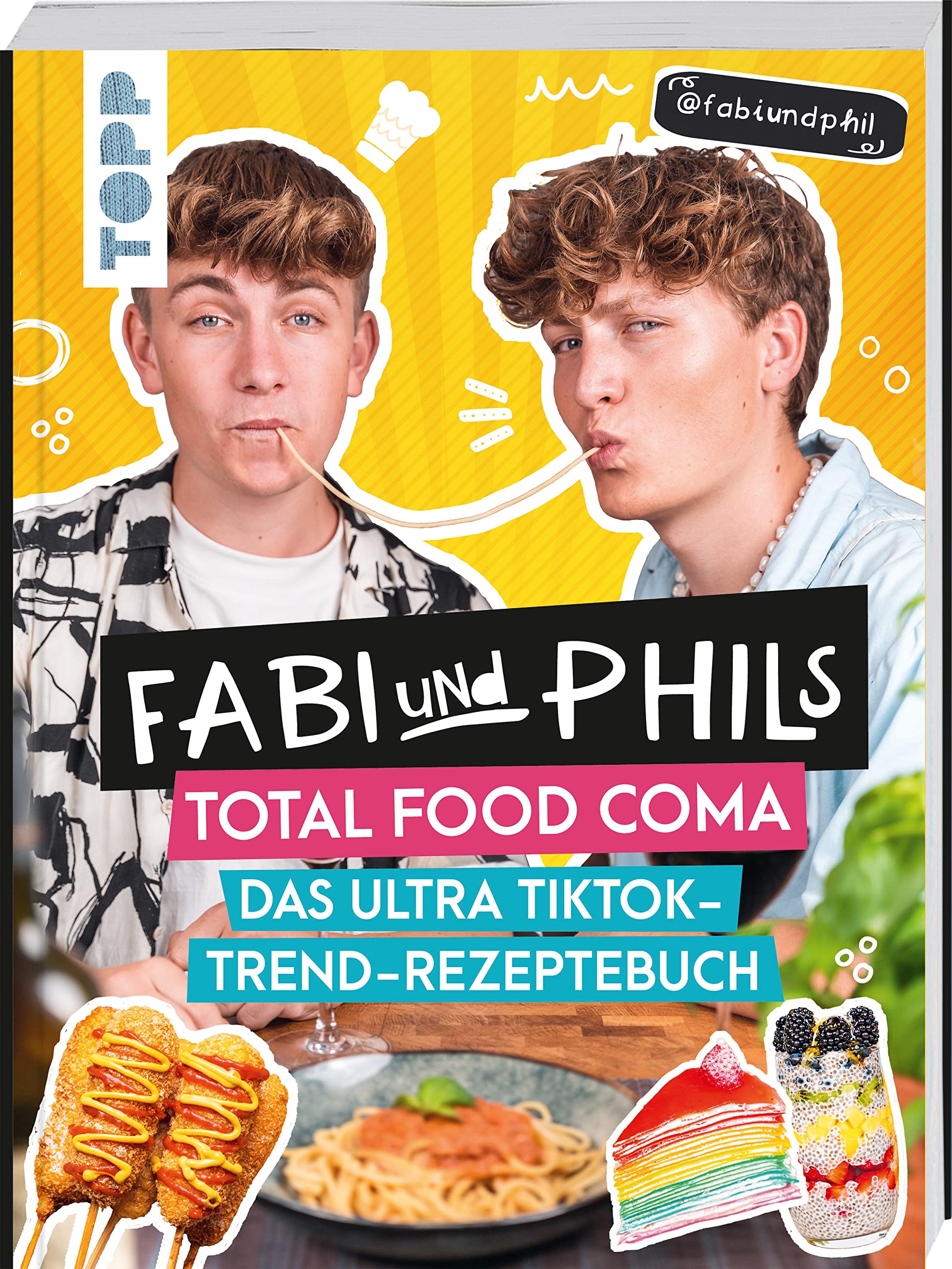 Fabi und Phils Total Food Coma - Das ultra Tiktok Trend-Rezeptebuch Leisure, Home & Garden