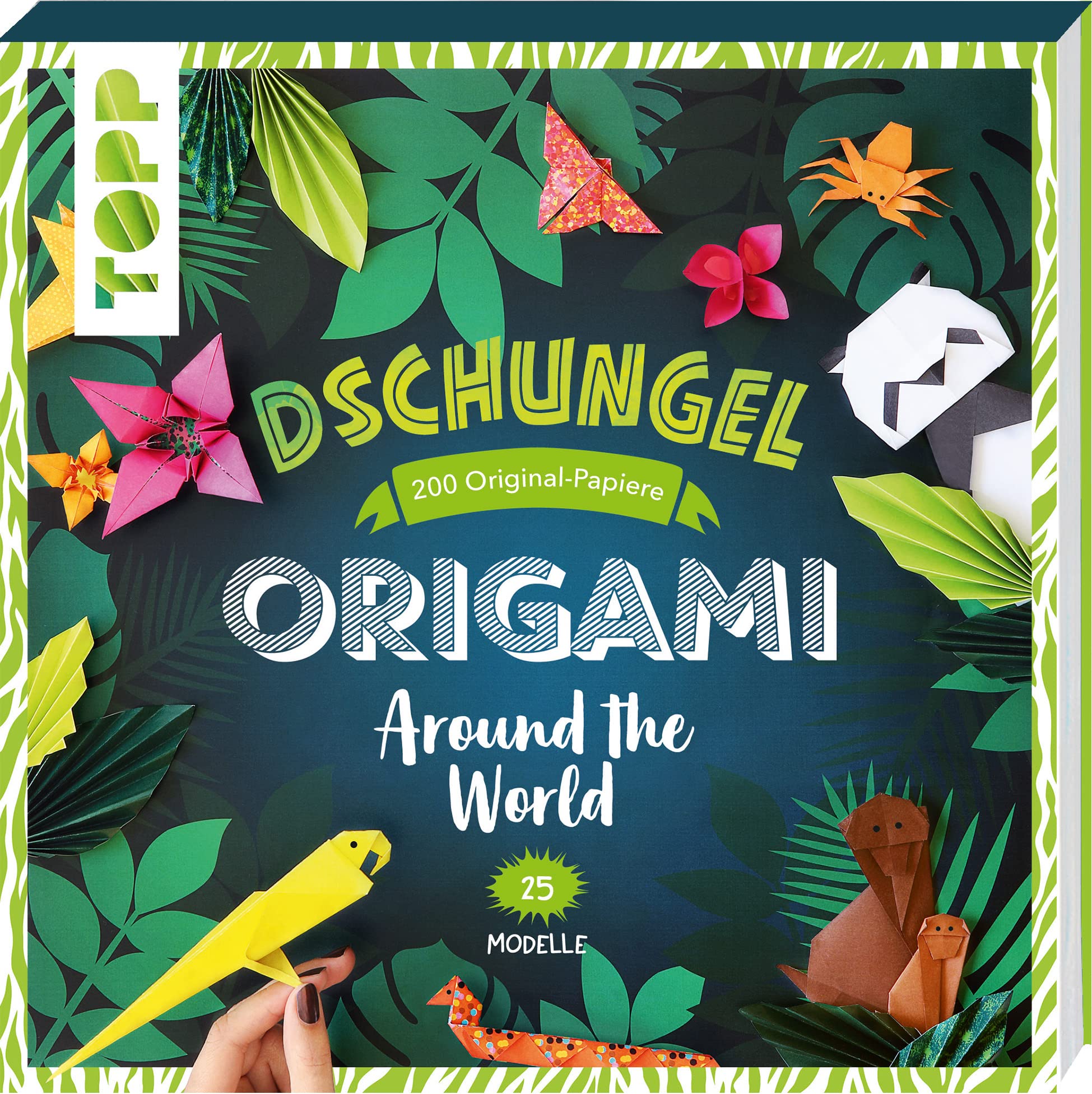 Origami Around the World - Dschungel: 25 Modelle, 200 Original-Papiere Hobbies & Crafts
