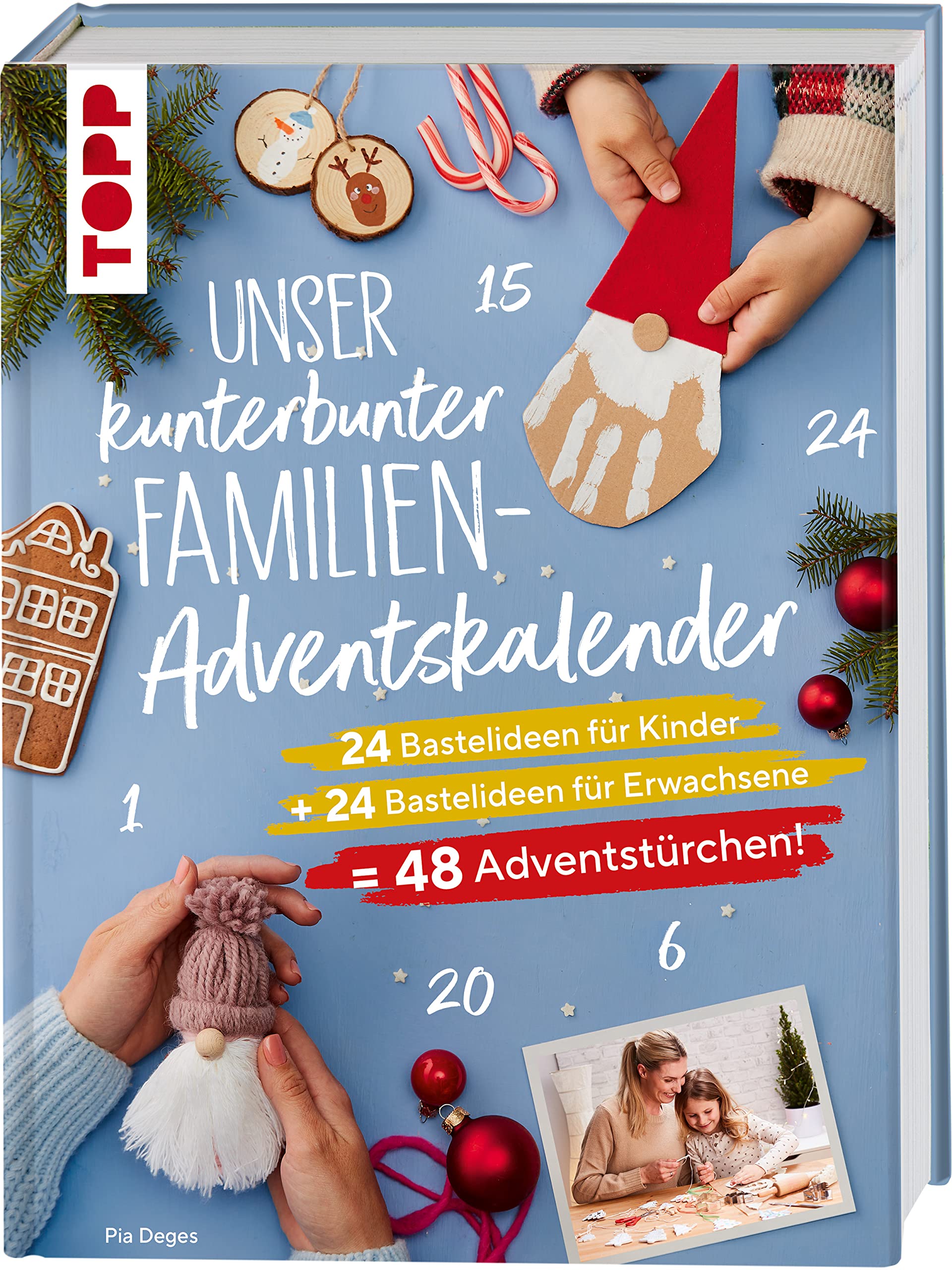 Unser kunterbunter Familien-Adventskalender. Der erste Adventskalender für die ganze Familie. Lifestyle