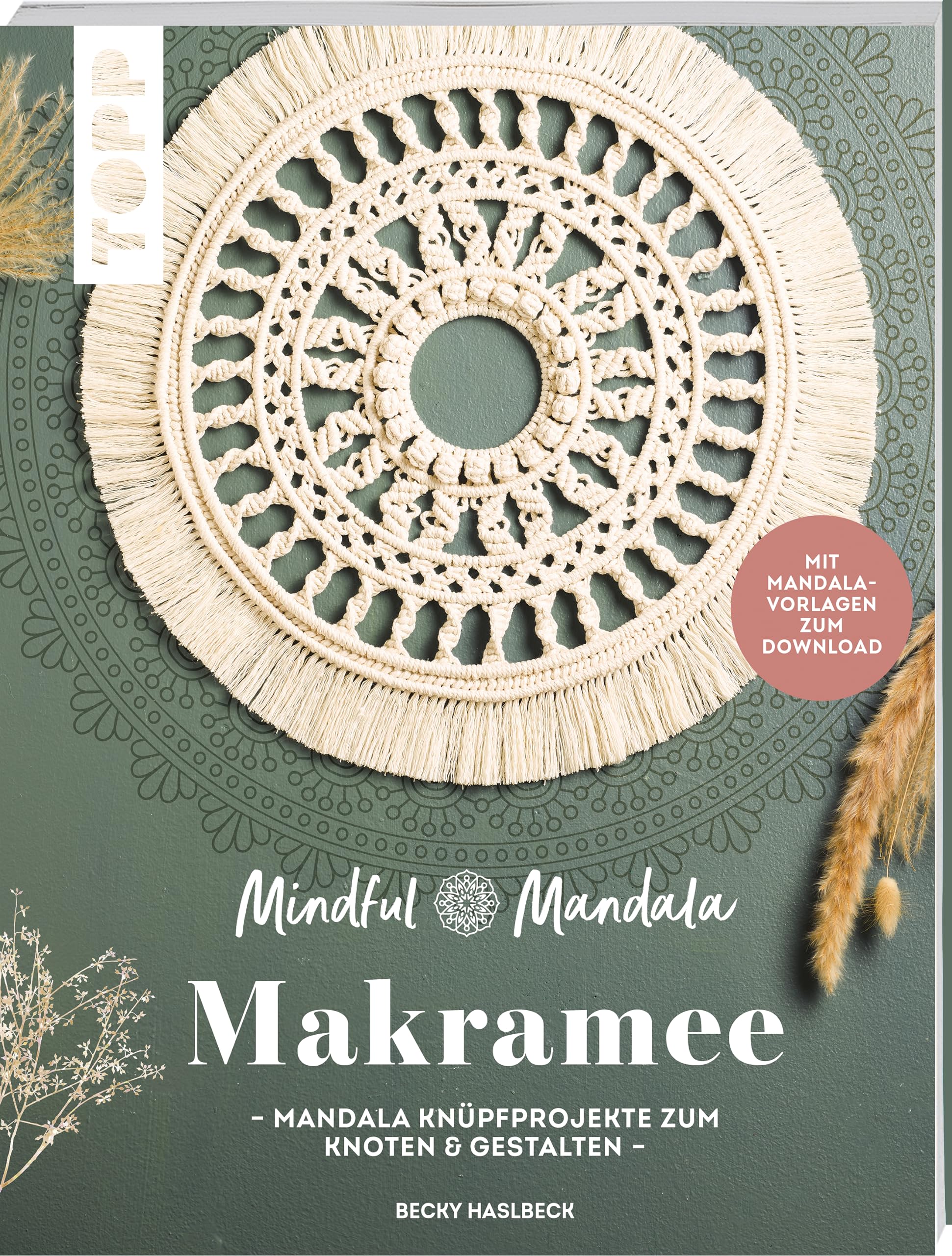 Product Image: Mindful Mandala. Mandala-Makramee