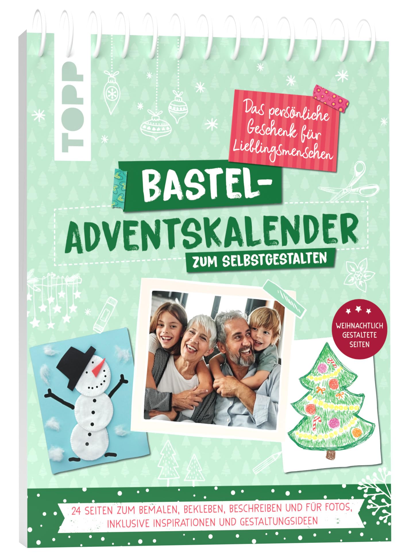 Bastel-Adventskalender zum Selbstgestalten. Das persönliche Geschenk für Lieblingsmenschen Lifestyle