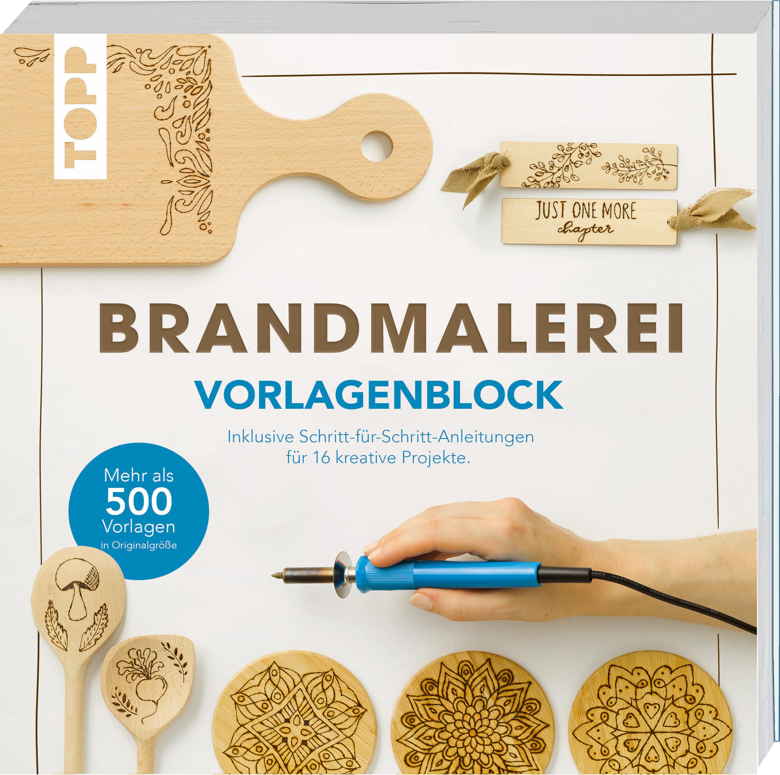 Brandmalerei. Vorlagenblock. Mehr als 500 Vorlagen in Originalgröße. Hobbies & Crafts
