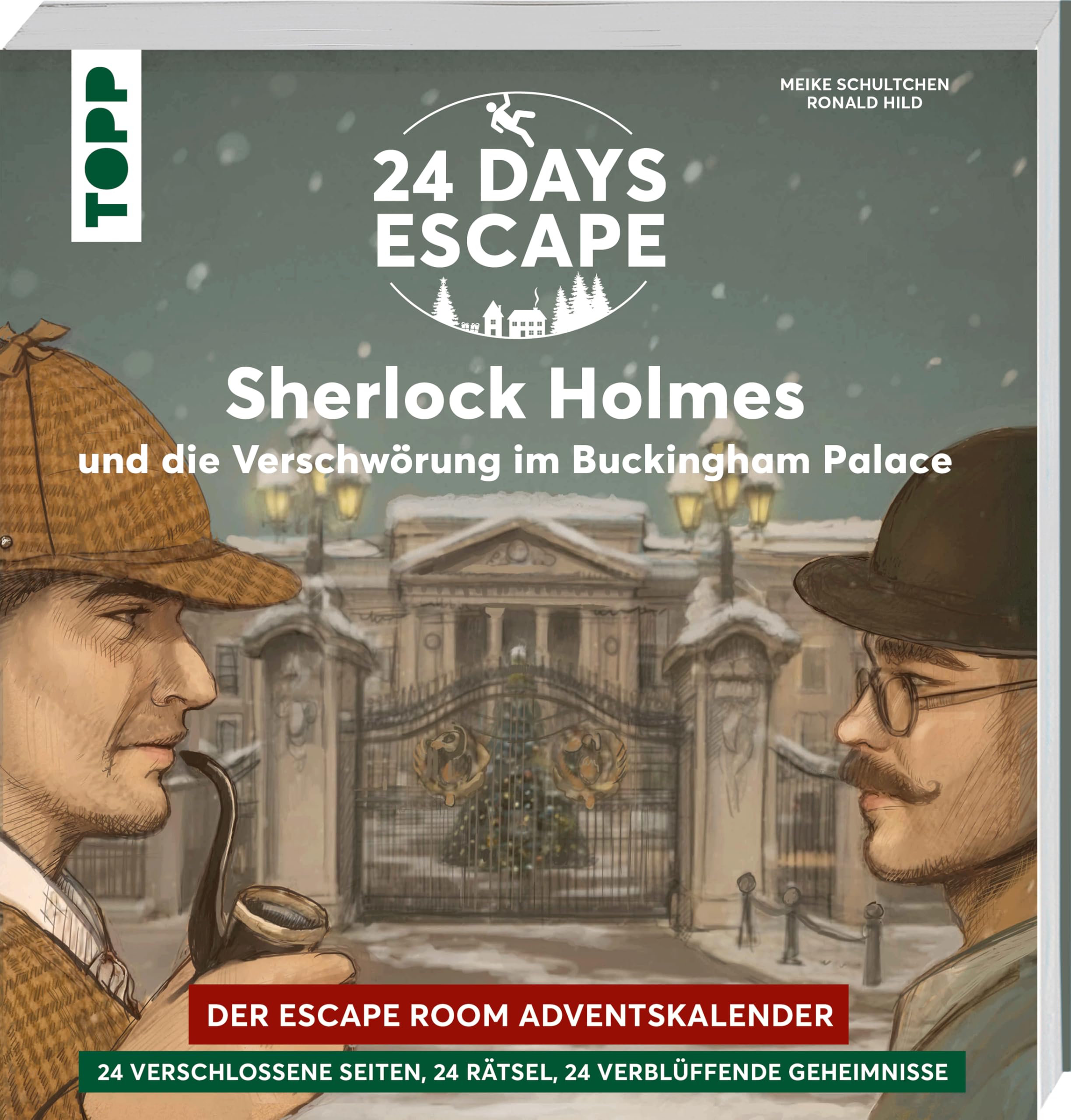 24 Days Escape - Der Escape Room Adventskalender: Sherlock Holmes und die Verschwörung im Buckingham Palace Lifestyle
