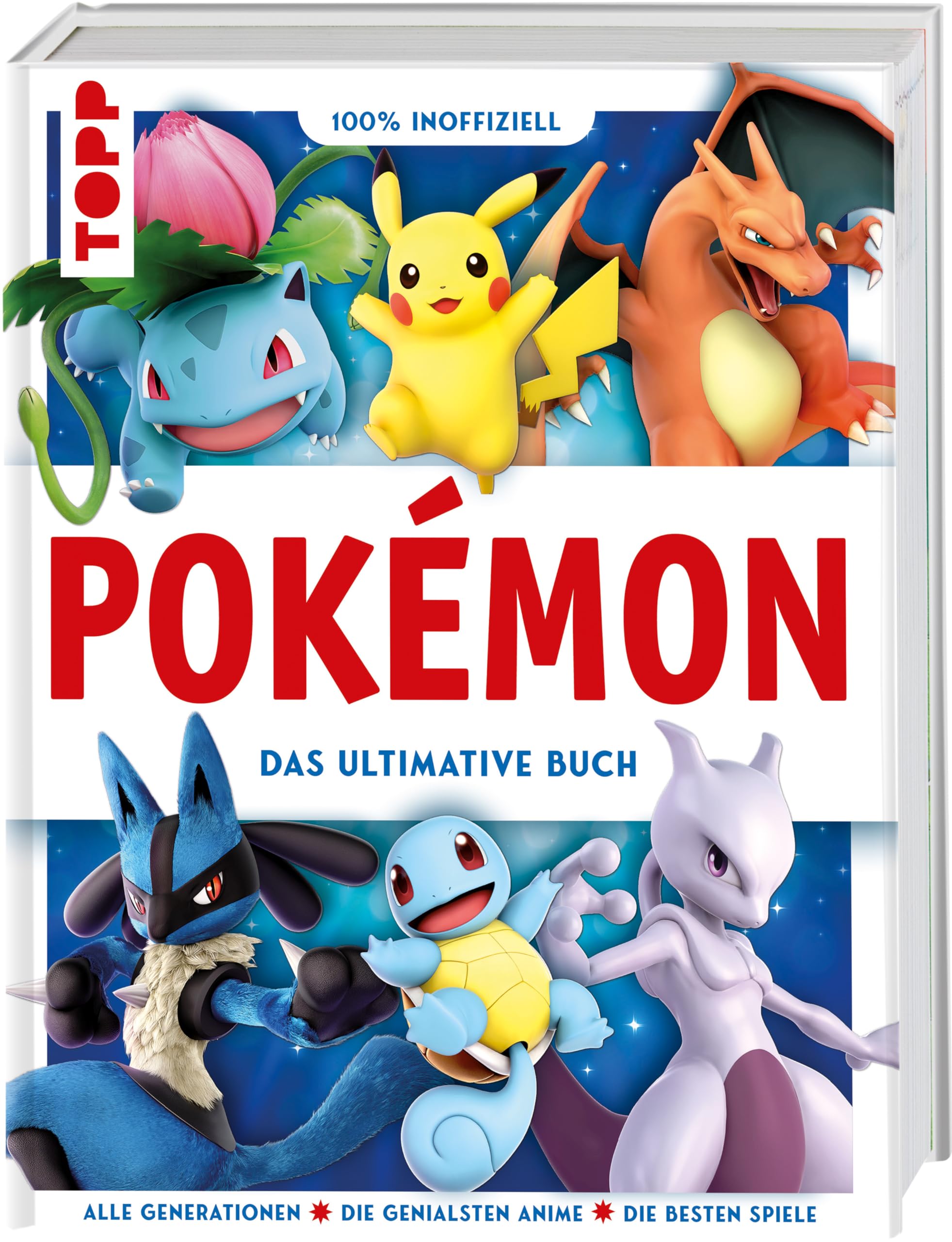 Pokémon. Das ultimative Buch. 100% inoffiziell. Enzyklopädie & Fanbuch. Manga