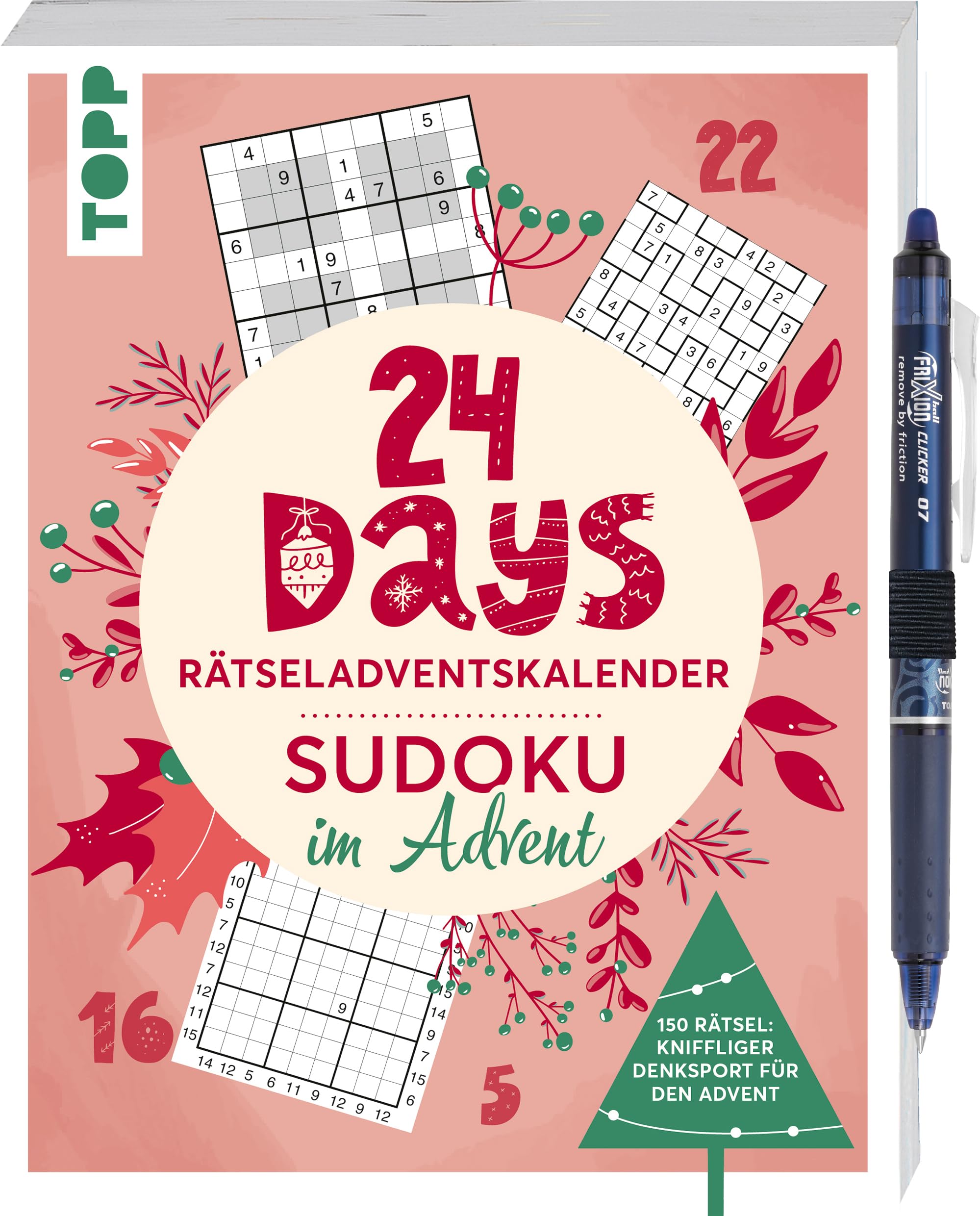 24 DAYS RÄTSELADVENTSKALENDER - Sudoku im Advent Lifestyle
