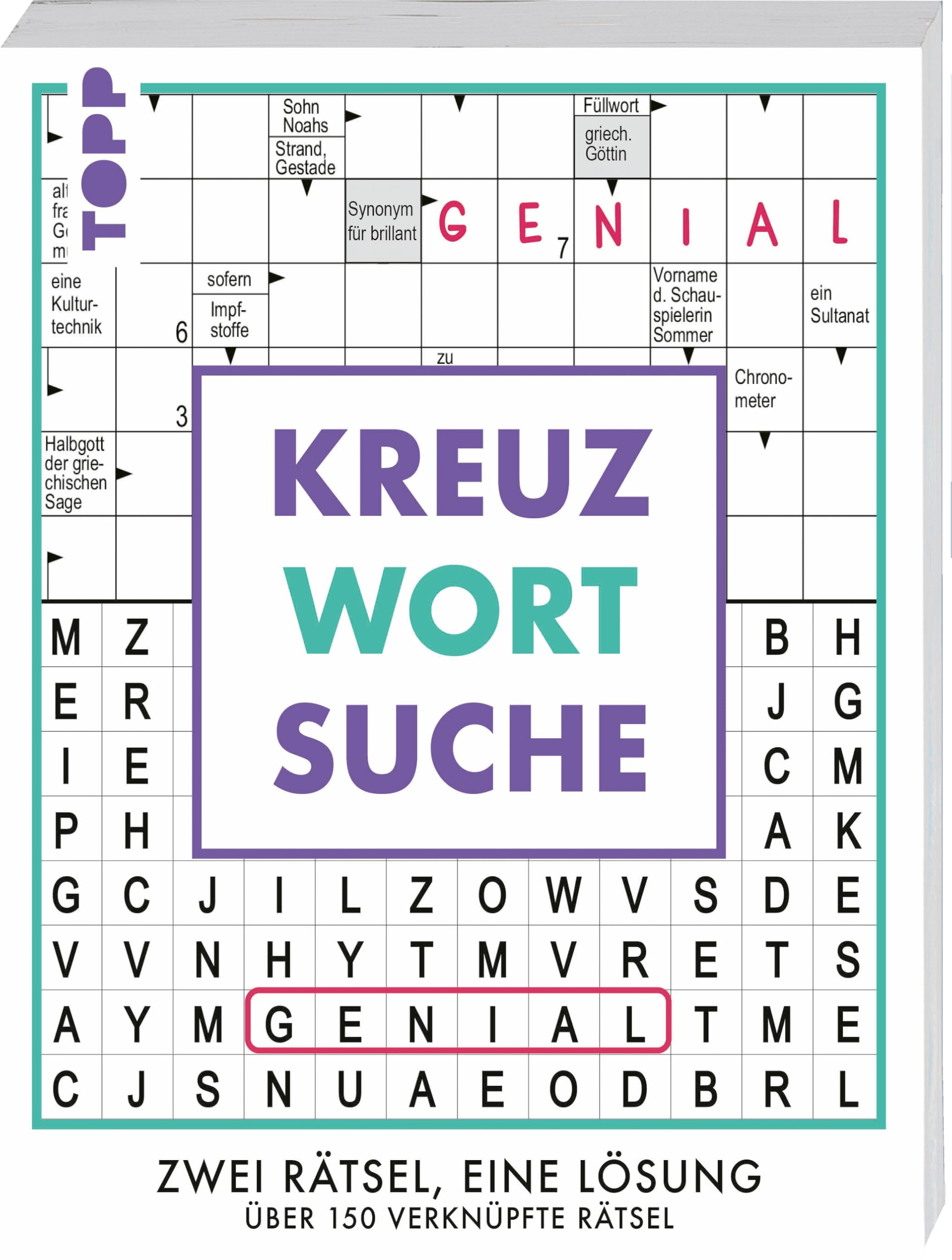 Kreuzwortsuche - 160 verknüpfte Rätsel: Zwei Rätsel, eine Antwort Business, Finance & Career
