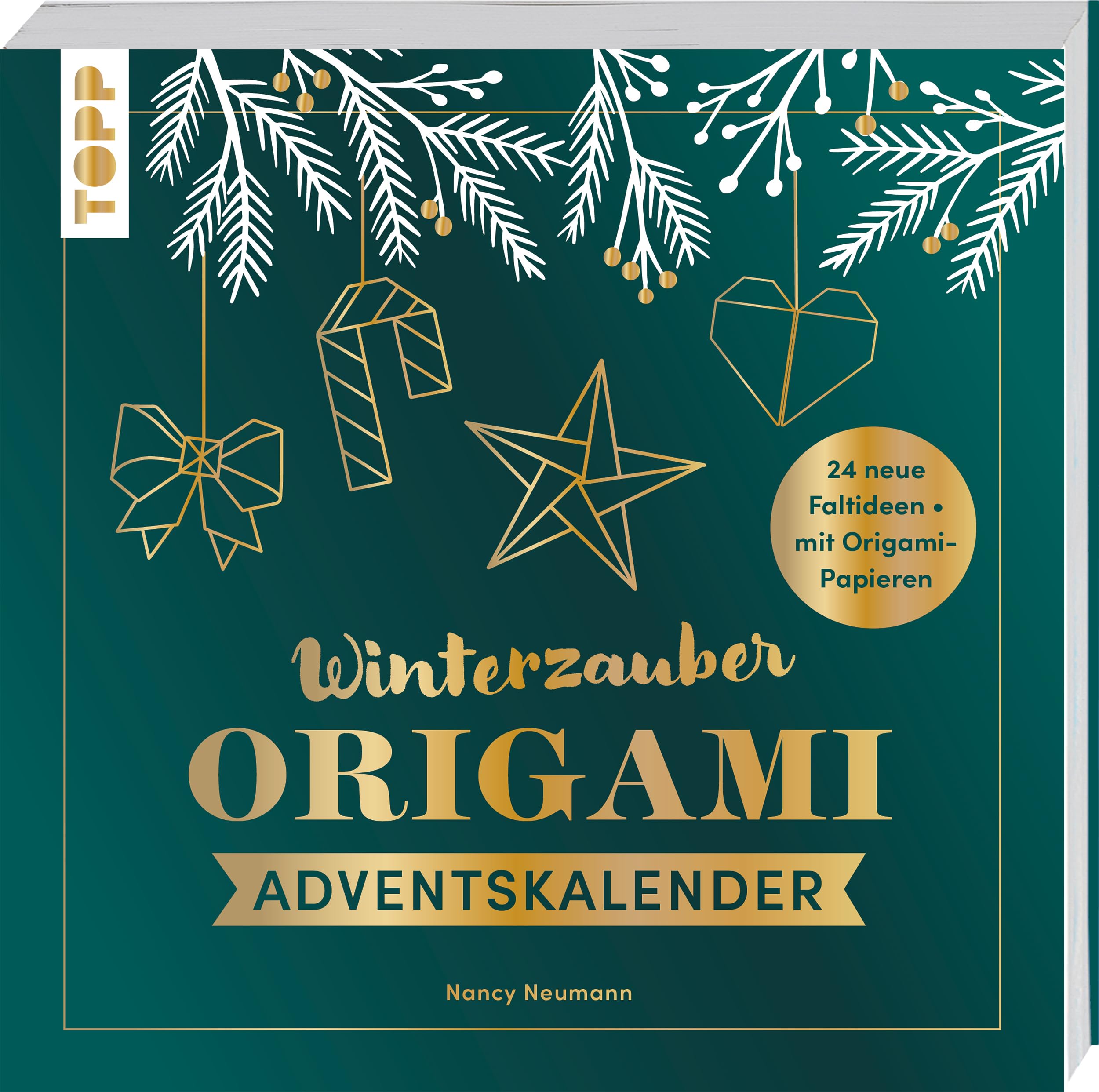 Winterzauber. Origami-Adventskalender. Lifestyle