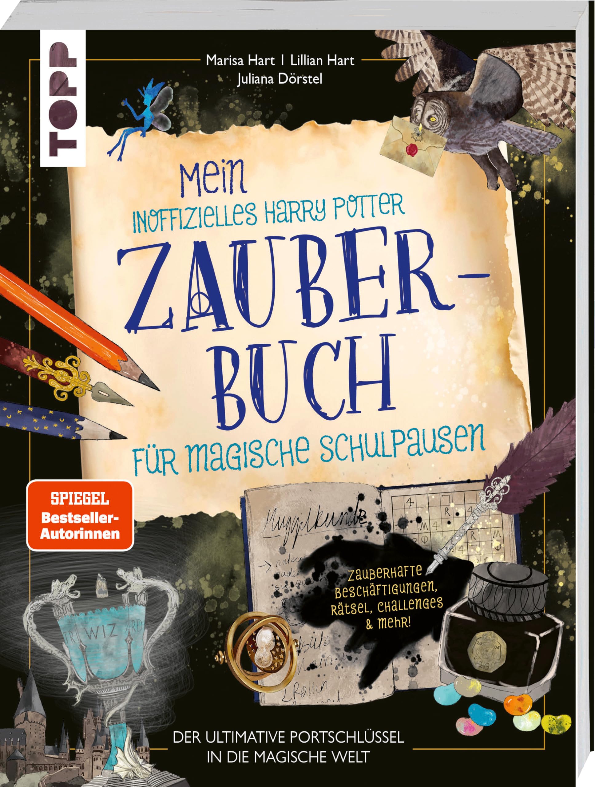 Mein inoffizielles Harry-Potter-Zauberbuch für magische Schulpausen. Zauberhafte Beschäftigungen, Rätsel, Challenges und mehr. Film, Art & Culture