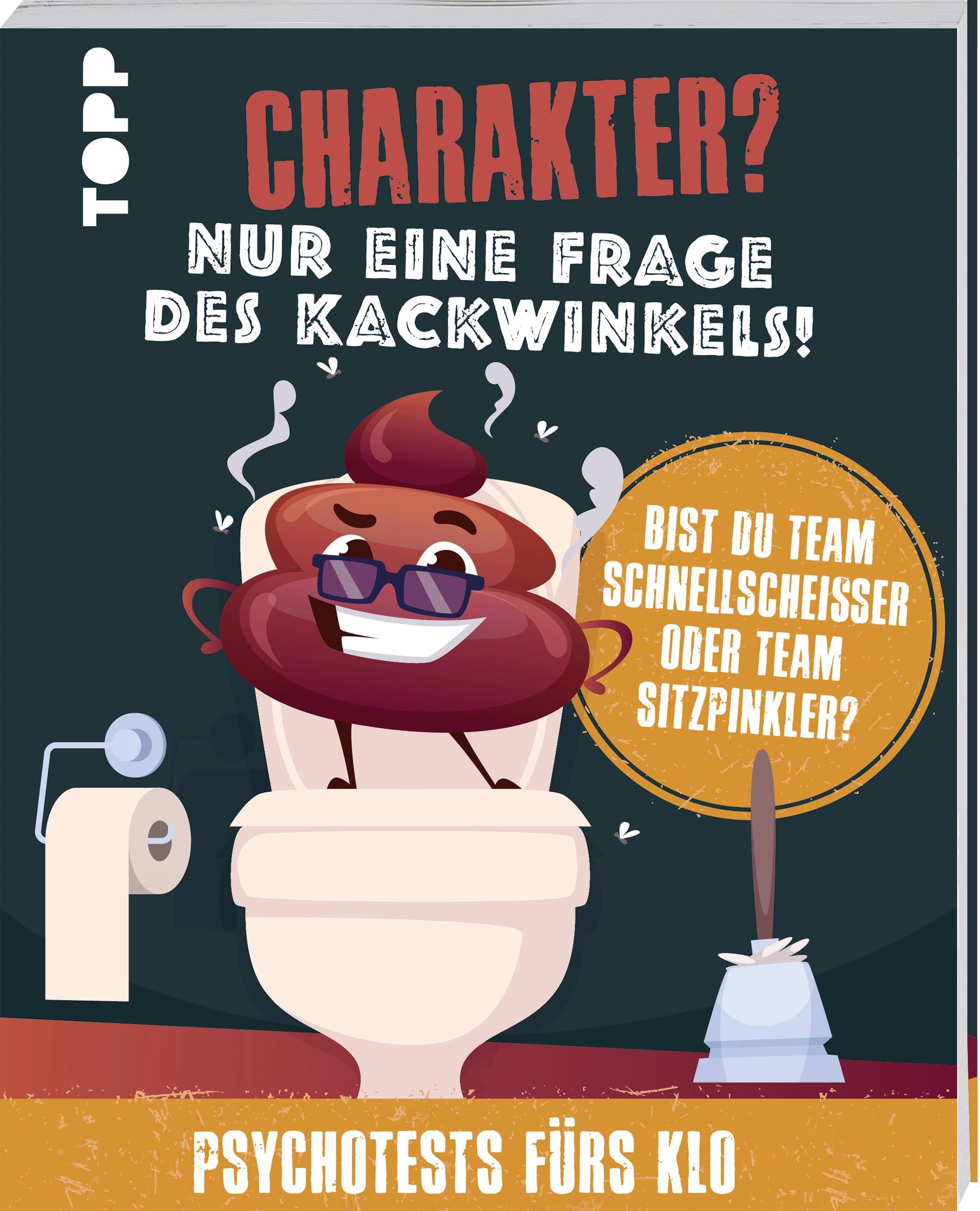 Charakter? Nur eine Frage des Kackwinkels! Bist du Team Schnellscheißer oder Team Sitzpinkler? Psychotests fürs Klo Lifestyle