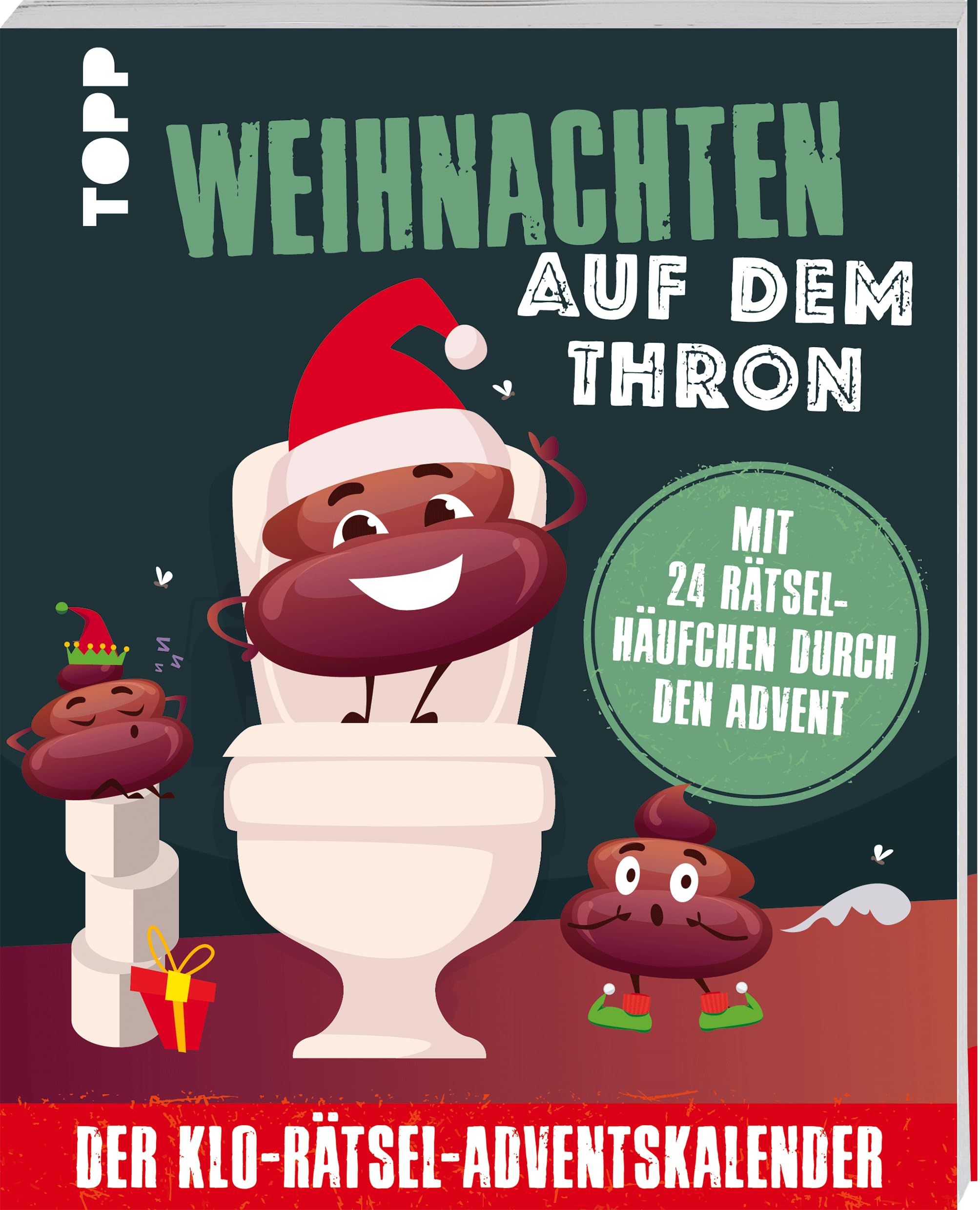 Weihnachten auf dem Thron: Der Klo-Rätsel-Adventskalender. Mit 24 Rätselhäufchen durch den Advent Lifestyle