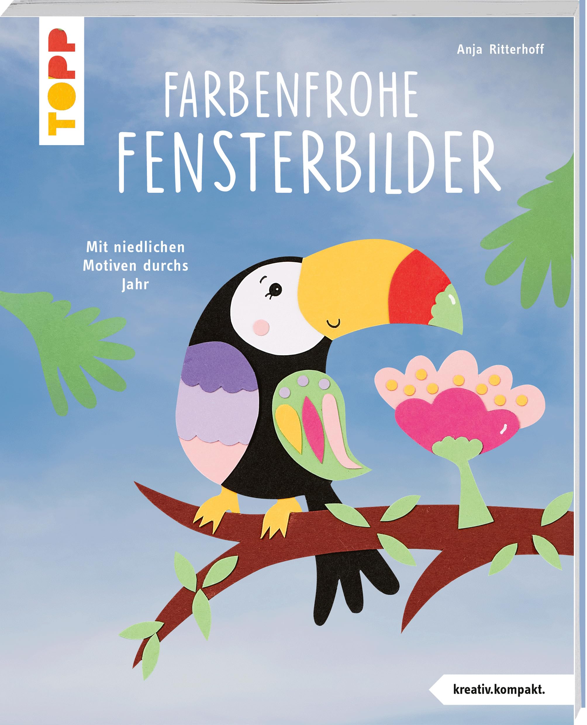 Farbenfrohe Fensterbilder (kreativ.kompakt) Hobbies & Crafts