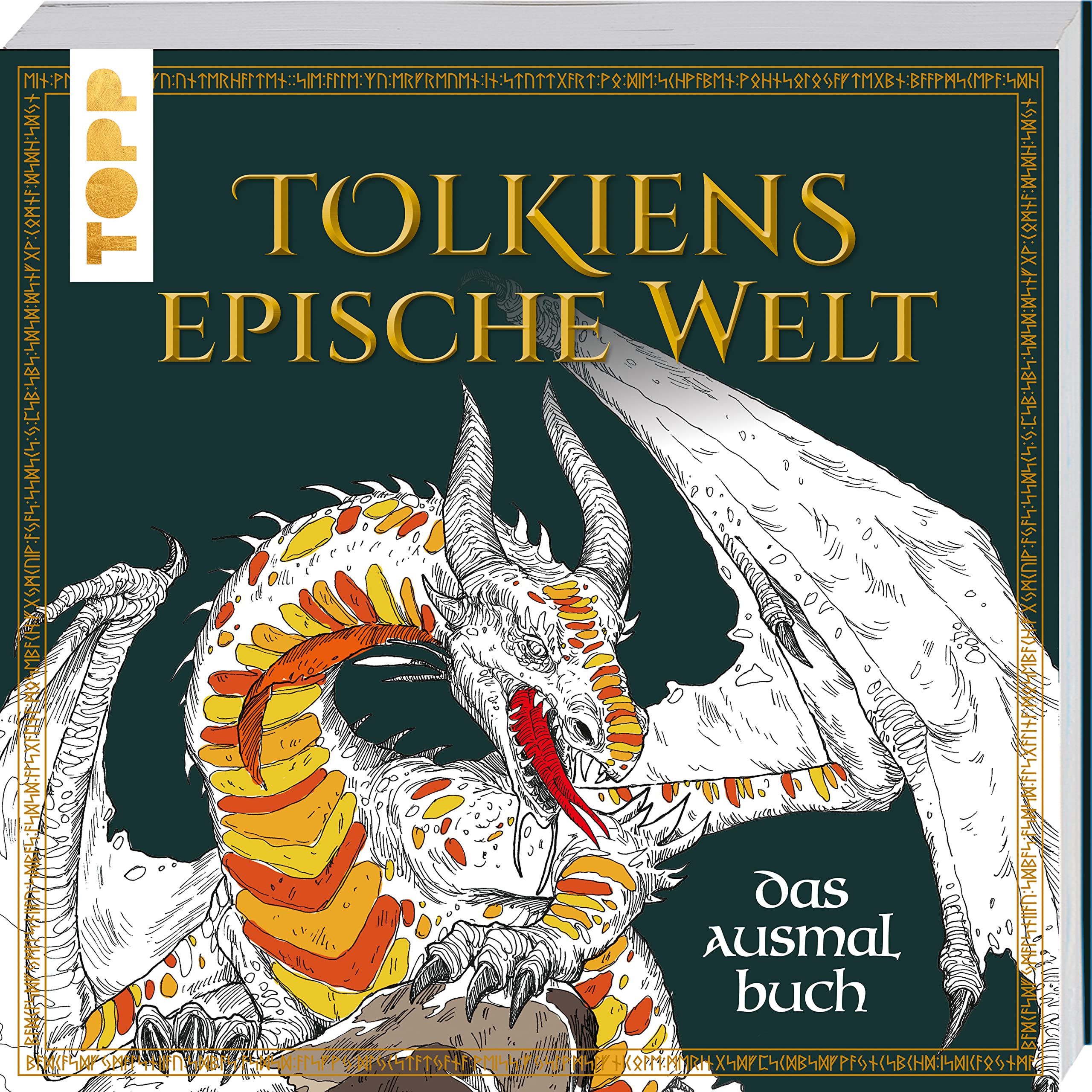 Tolkiens epische Welt. Das Ausmalbuch: Über 100 epische Motive und Szenen Hobbies & Crafts
