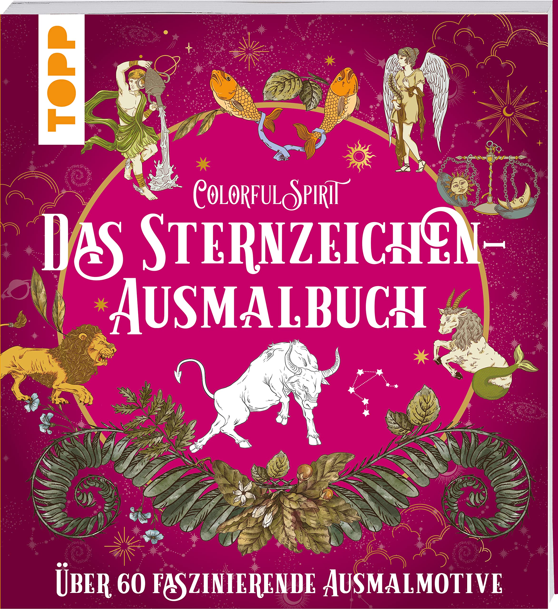 Colorful Spirit - Das Sternzeichen-Ausmalbuch Hobbies & Crafts