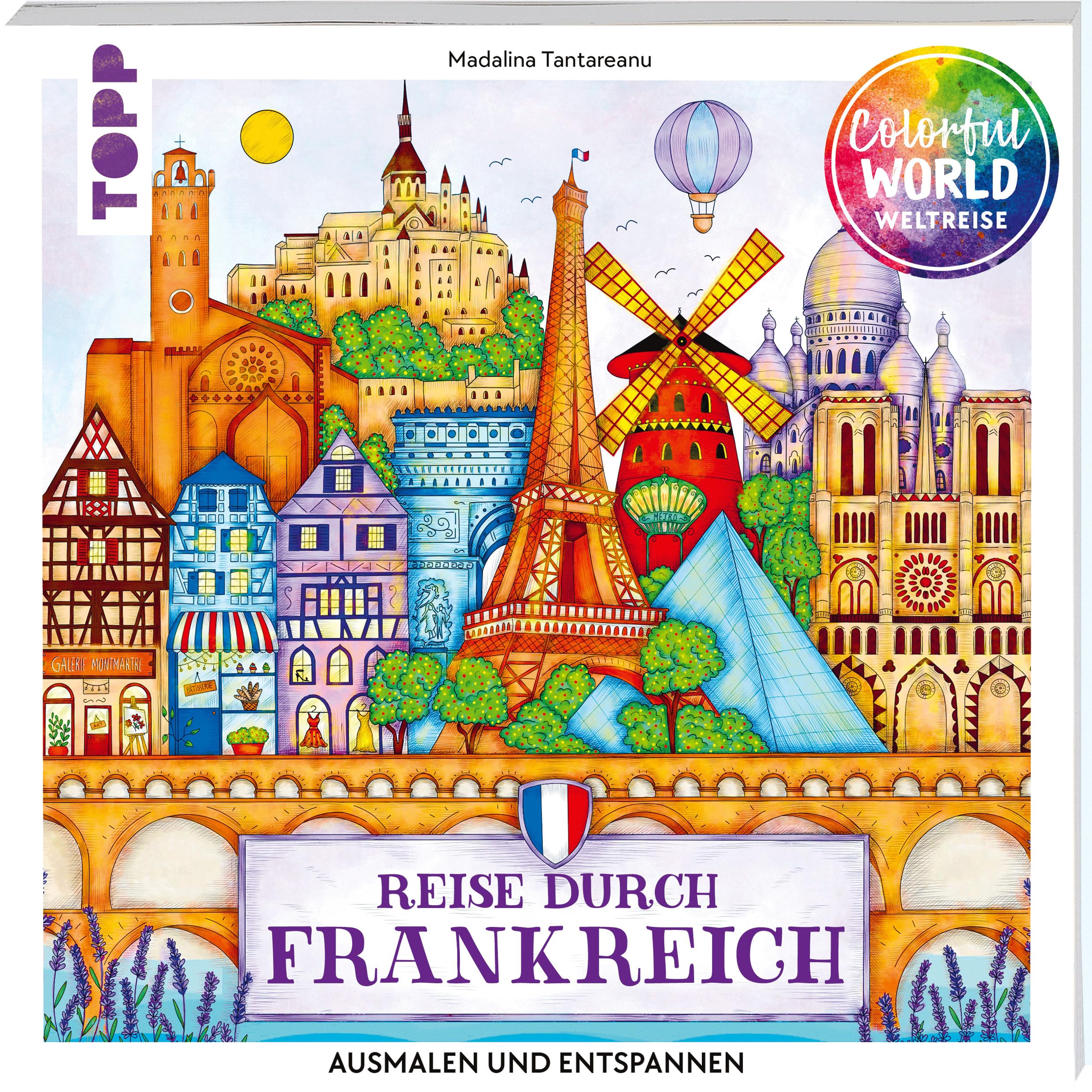 Colorful World Weltreise - Reise durch Frankreich Arts & Music
