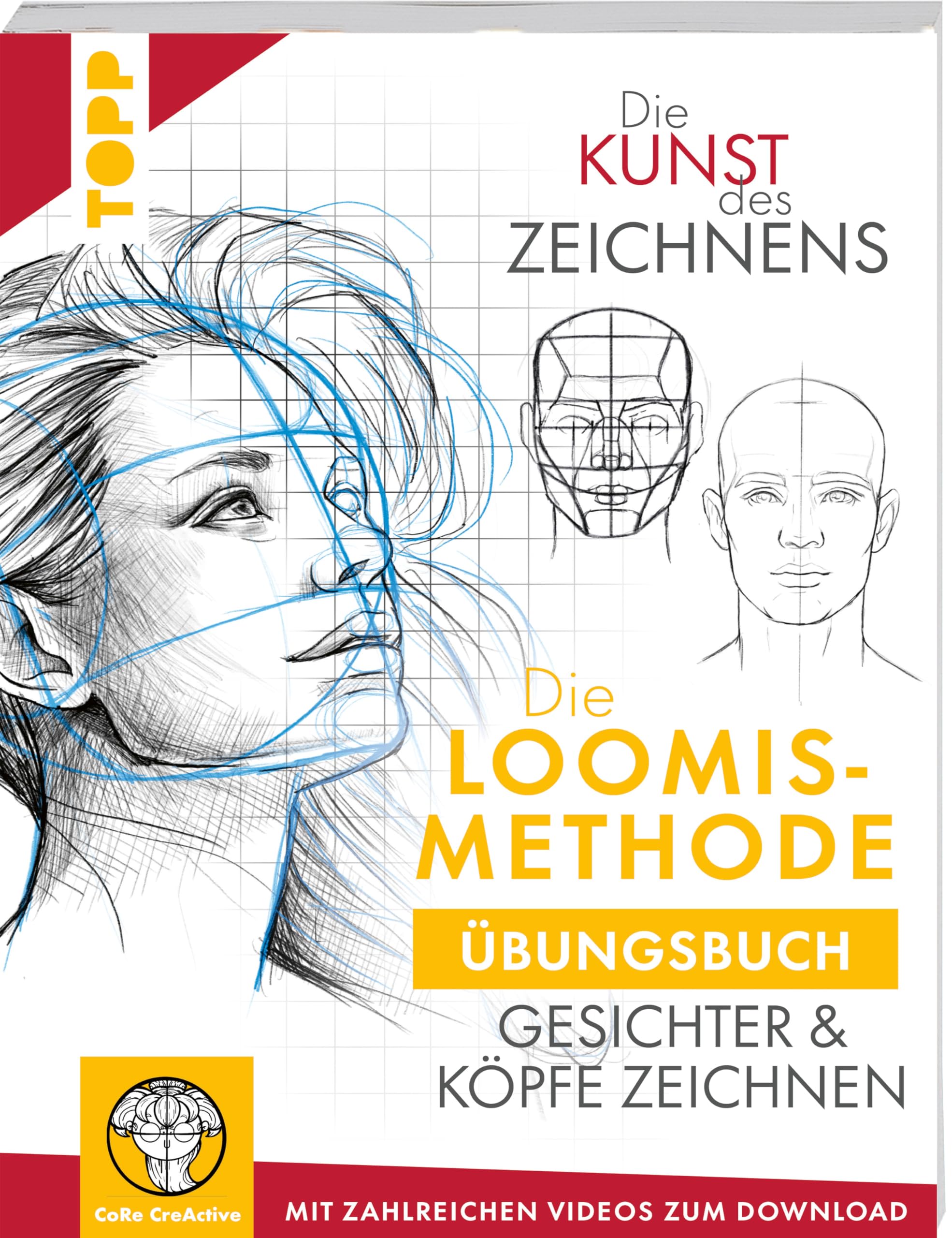 Die Kunst des Zeichnens. Die Loomis-Methode Übungsbuch Photography