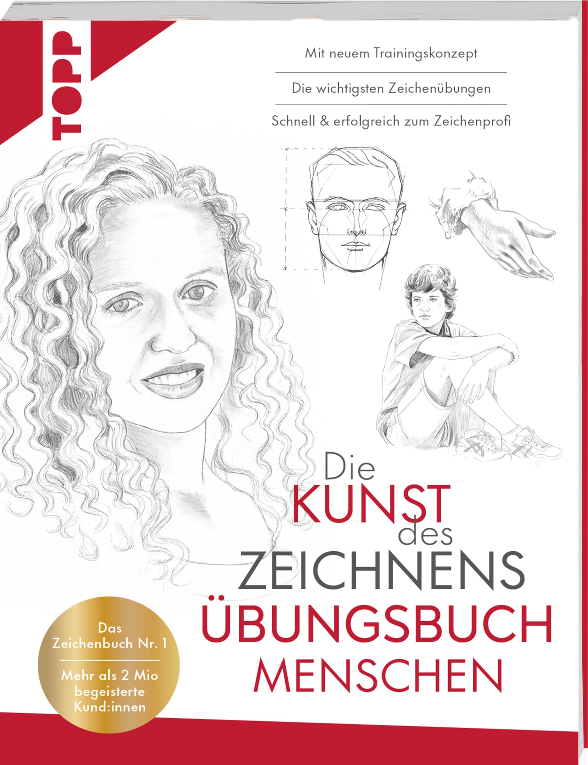 Die Kunst des Zeichnens Übungsbuch - Menschen. Mit neuem Trainingskonzept Film, Art & Culture