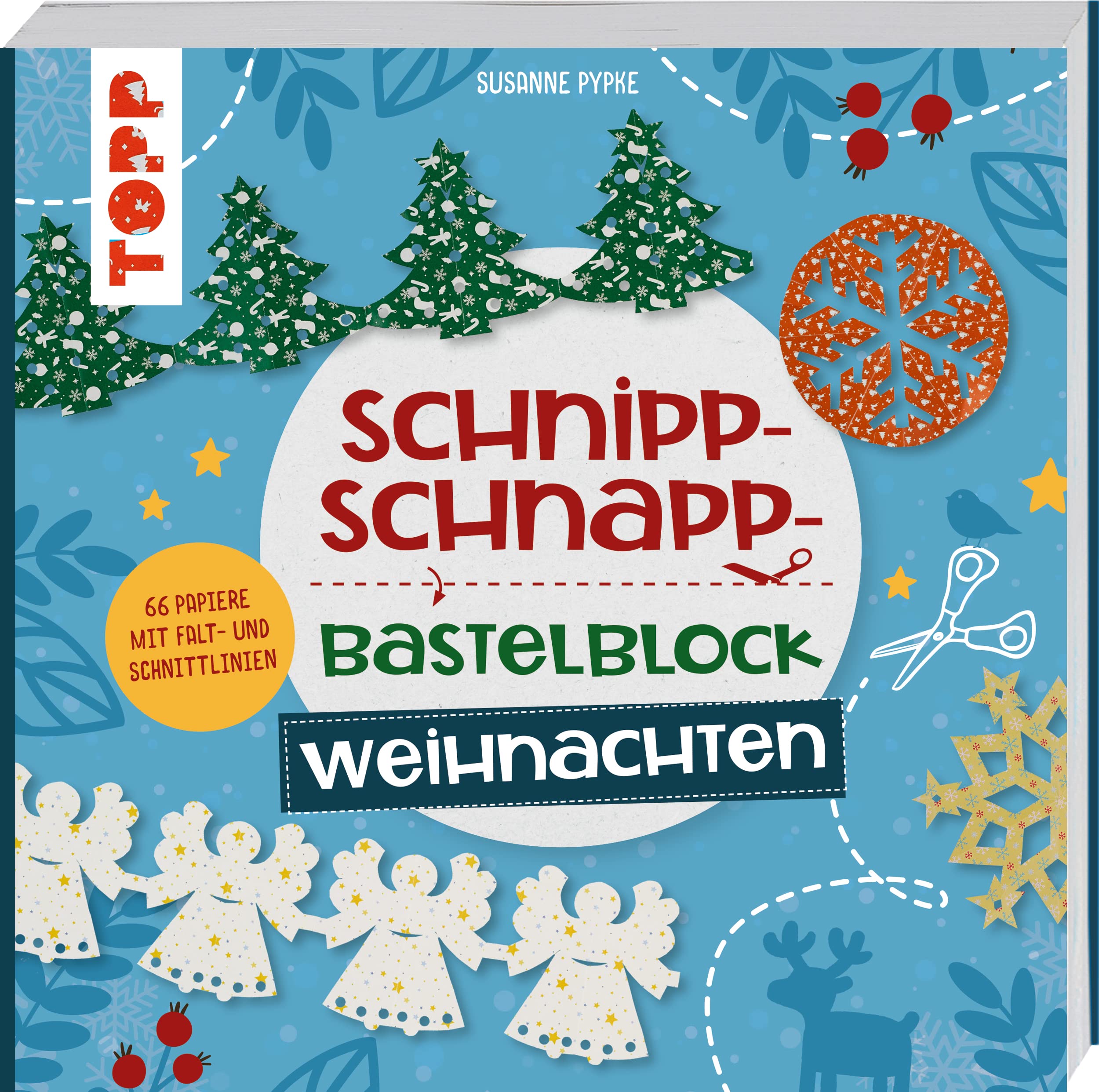 Schnipp-Schnapp-Bastelblock Weihnachten Hobbies & Crafts