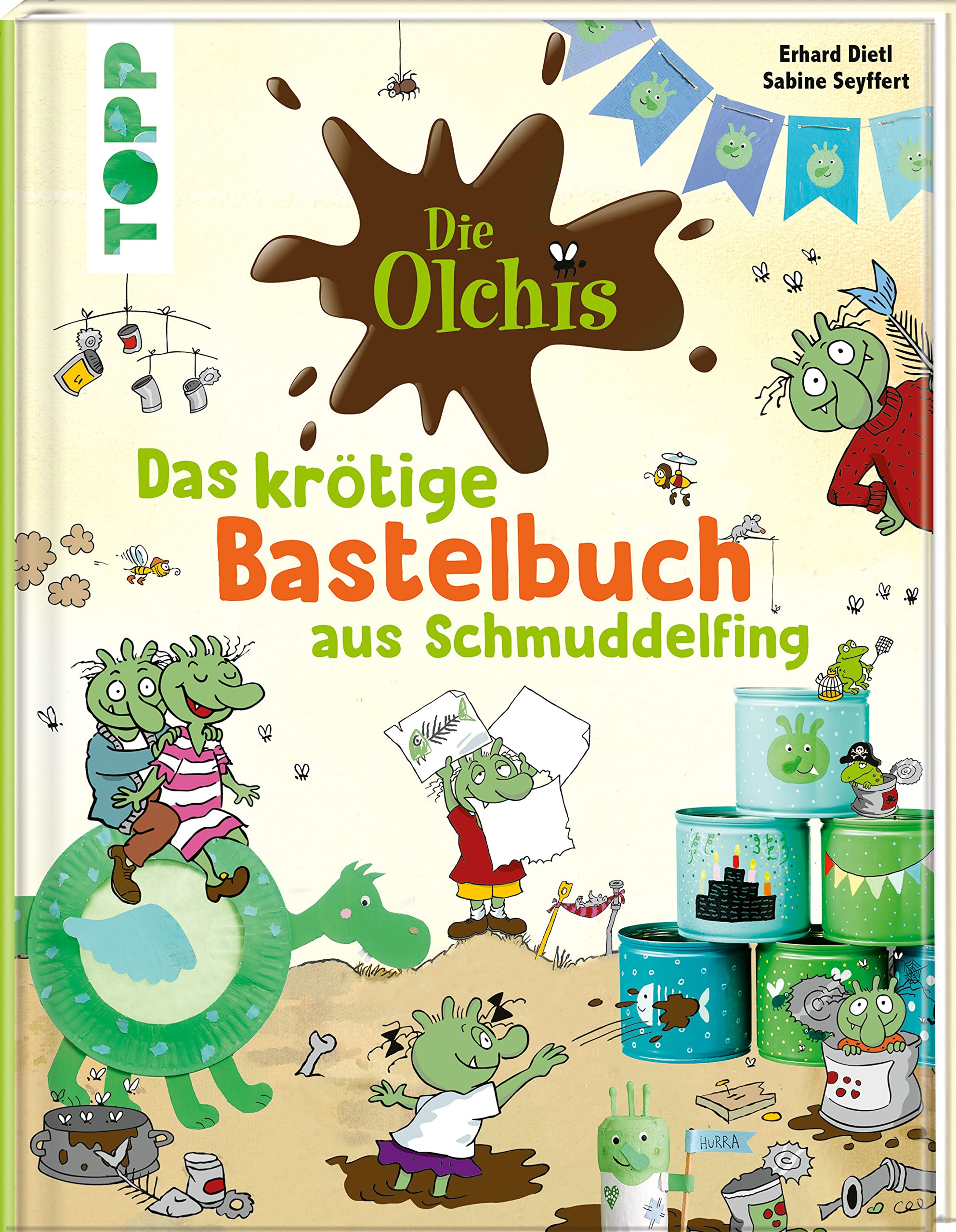 Die Olchis. Das krötige Bastelbuch aus Schmuddelfing Hobbies & Crafts