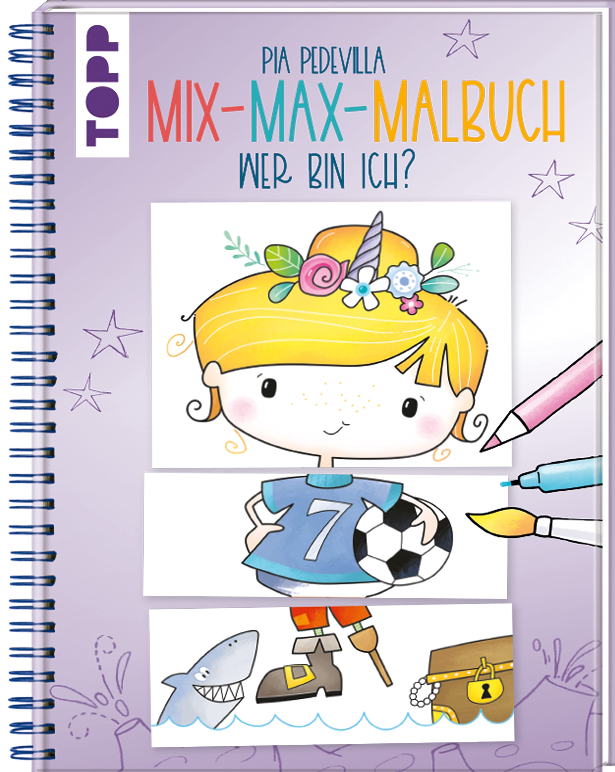 Mix-Max-Malbuch Wer bin ich? Lifestyle
