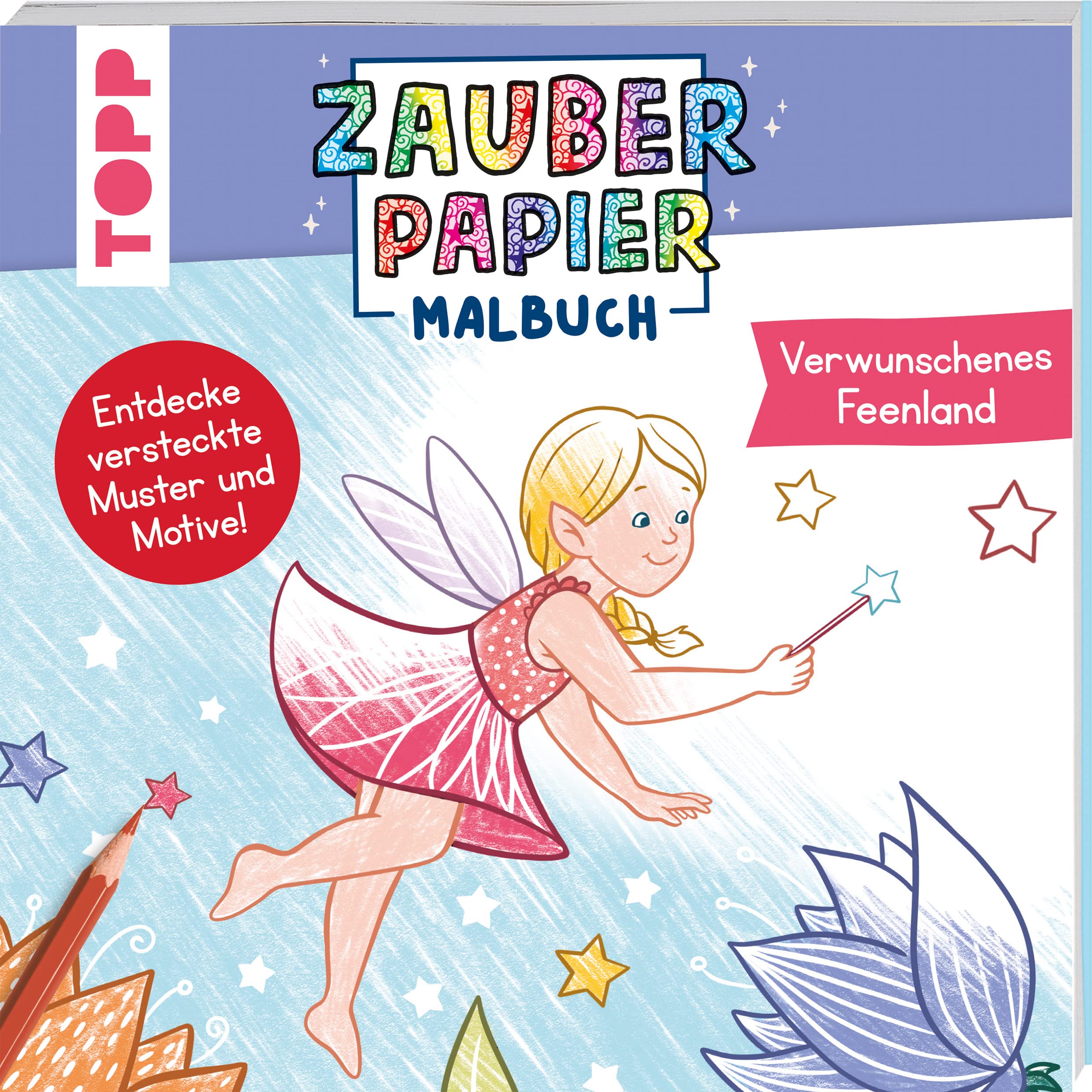 Zauberpapier Malbuch Verwunschenes Feenland Lifestyle
